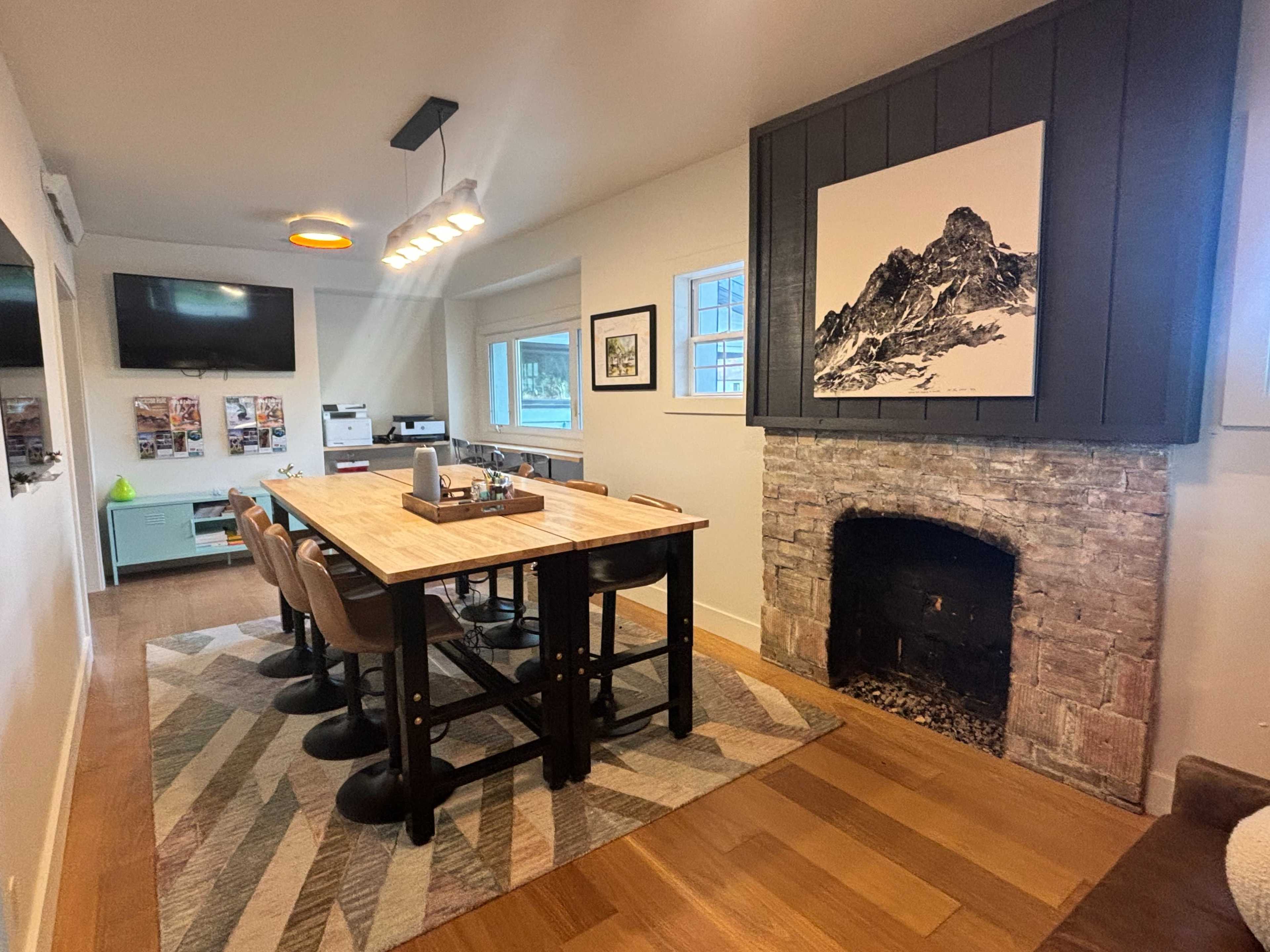 Downtown. Modern. Meeting Space. Image in Driggs, Driggs, ID