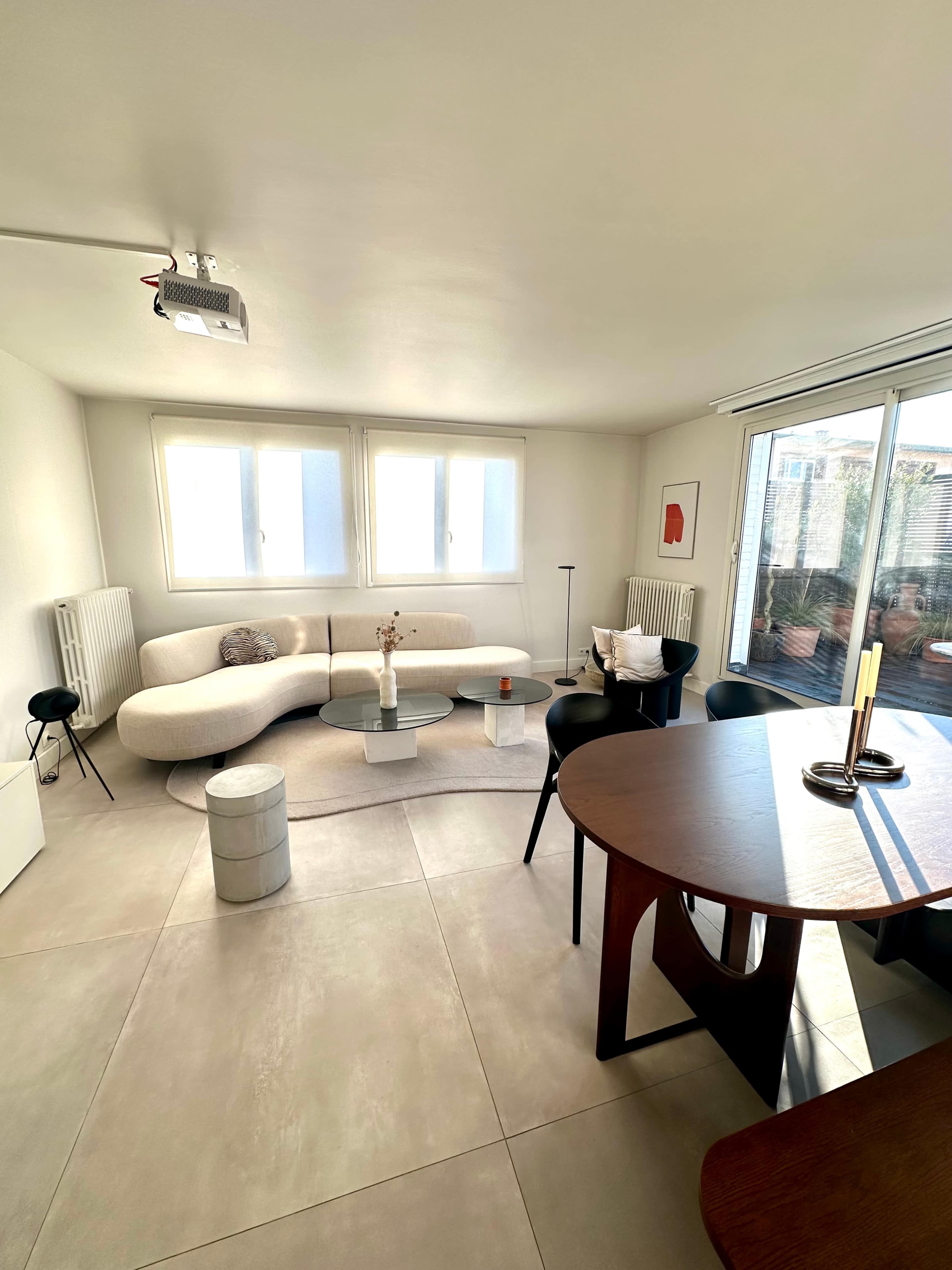 Loft design avec terrasse Image in Les Mûriers, Saint-Maur-des-Fossés, 