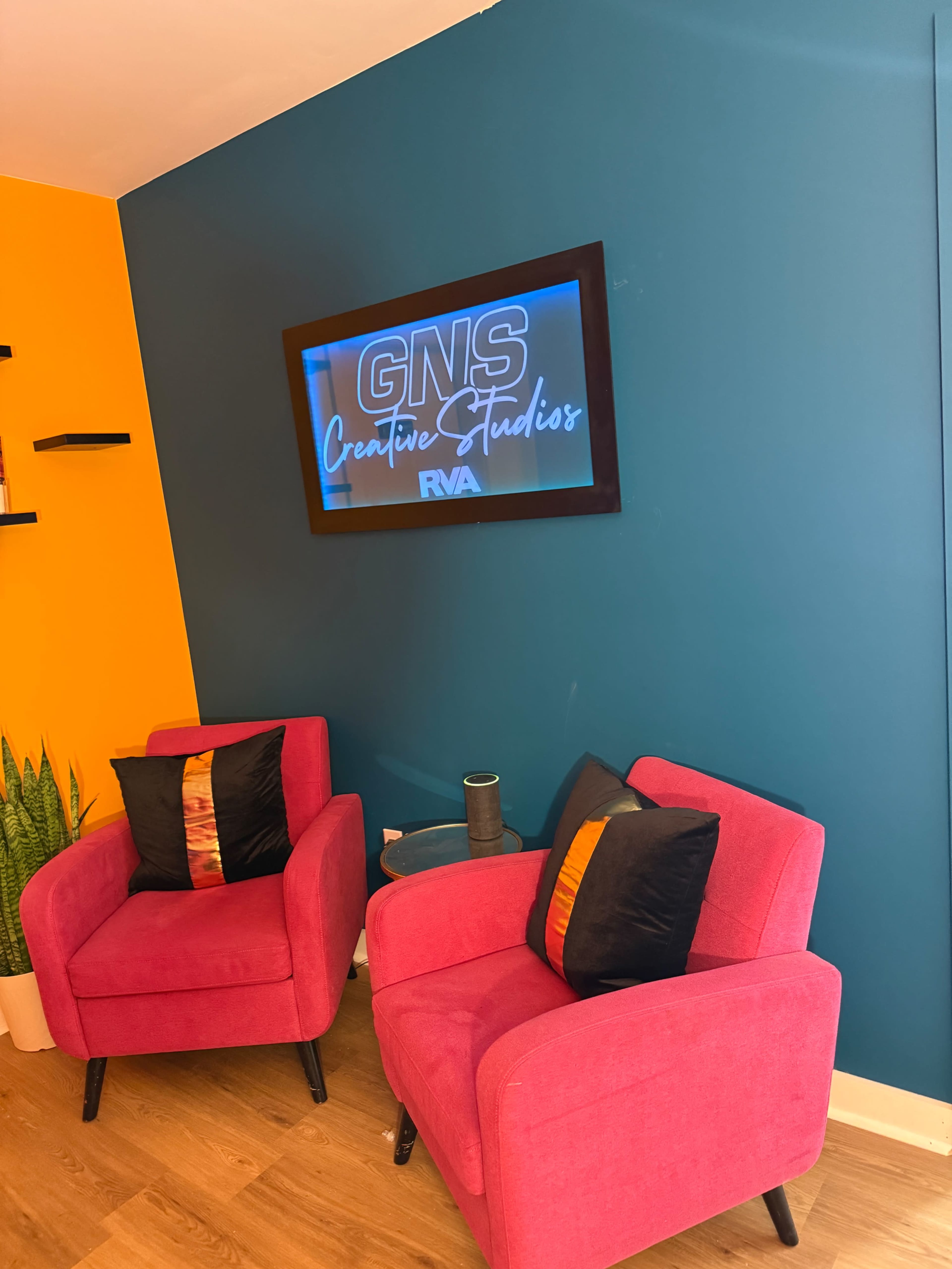 Modern White studio with unique props. Image in , North Chesterfield, VA