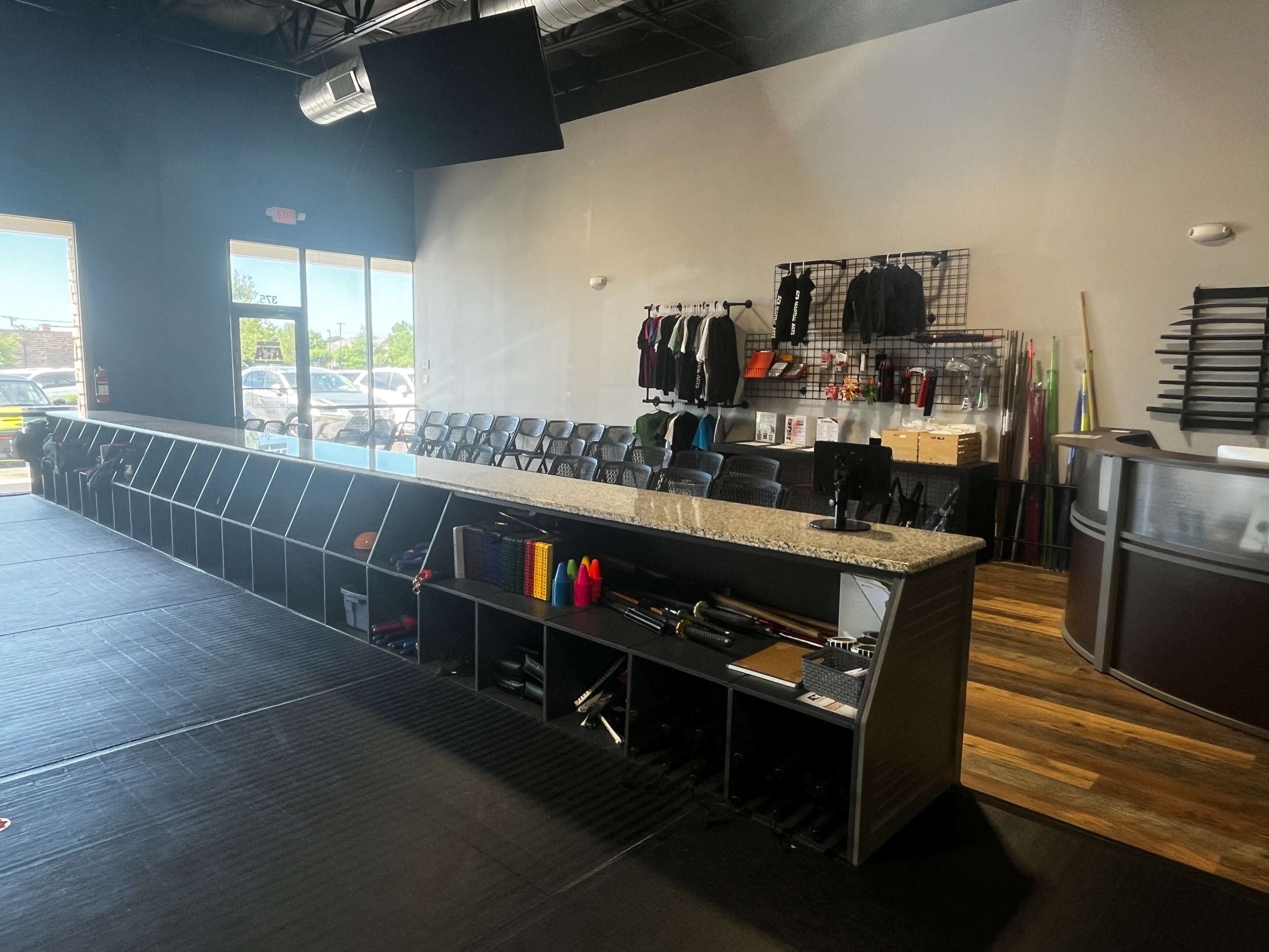 Spacious padded gym floor with access to additional equipment Image in Southlake, Southlake, TX
