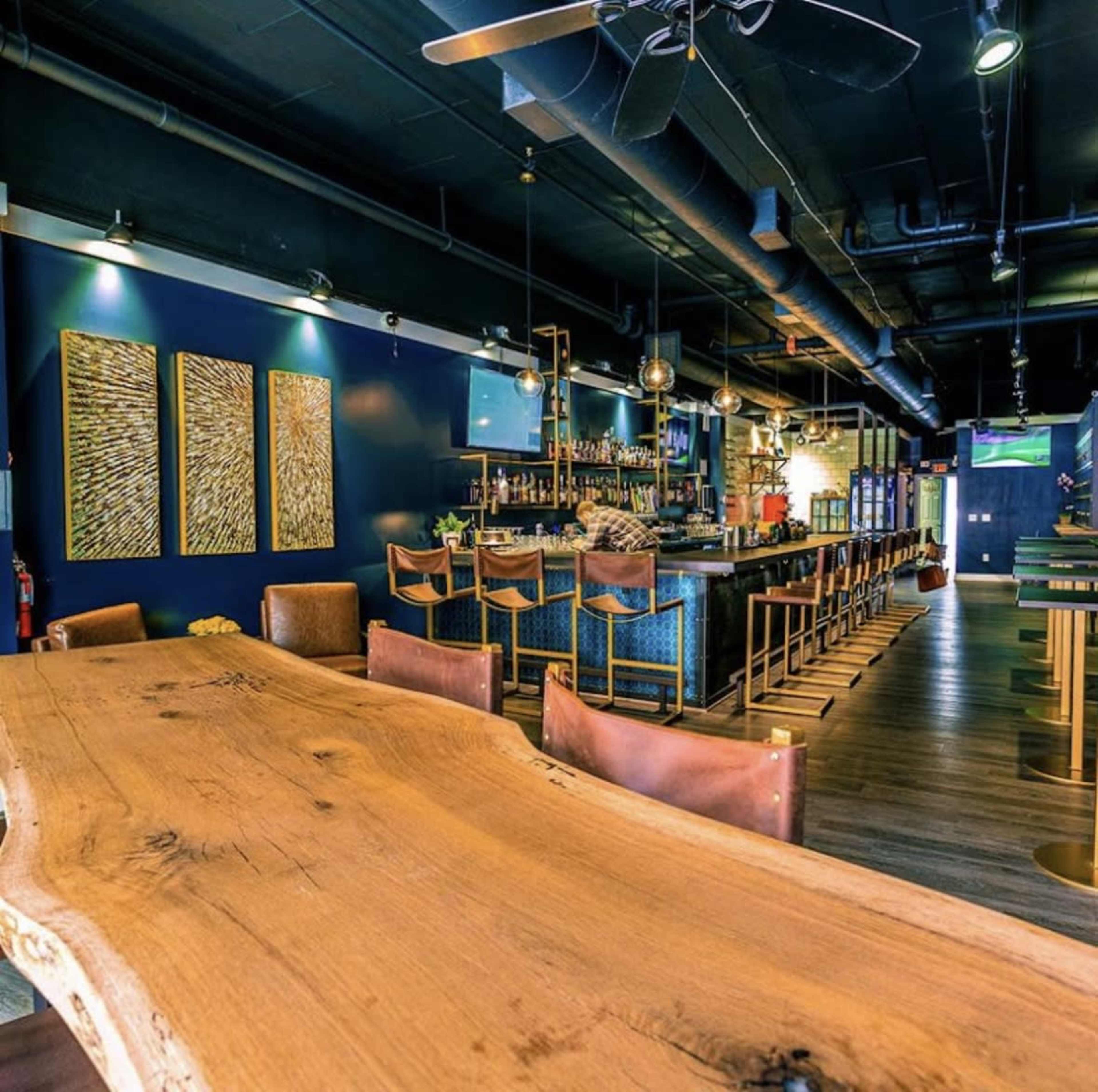 Modern Downtown Cocktail Bar Image in Downtown Winston-Salem, Winston Salem, NC