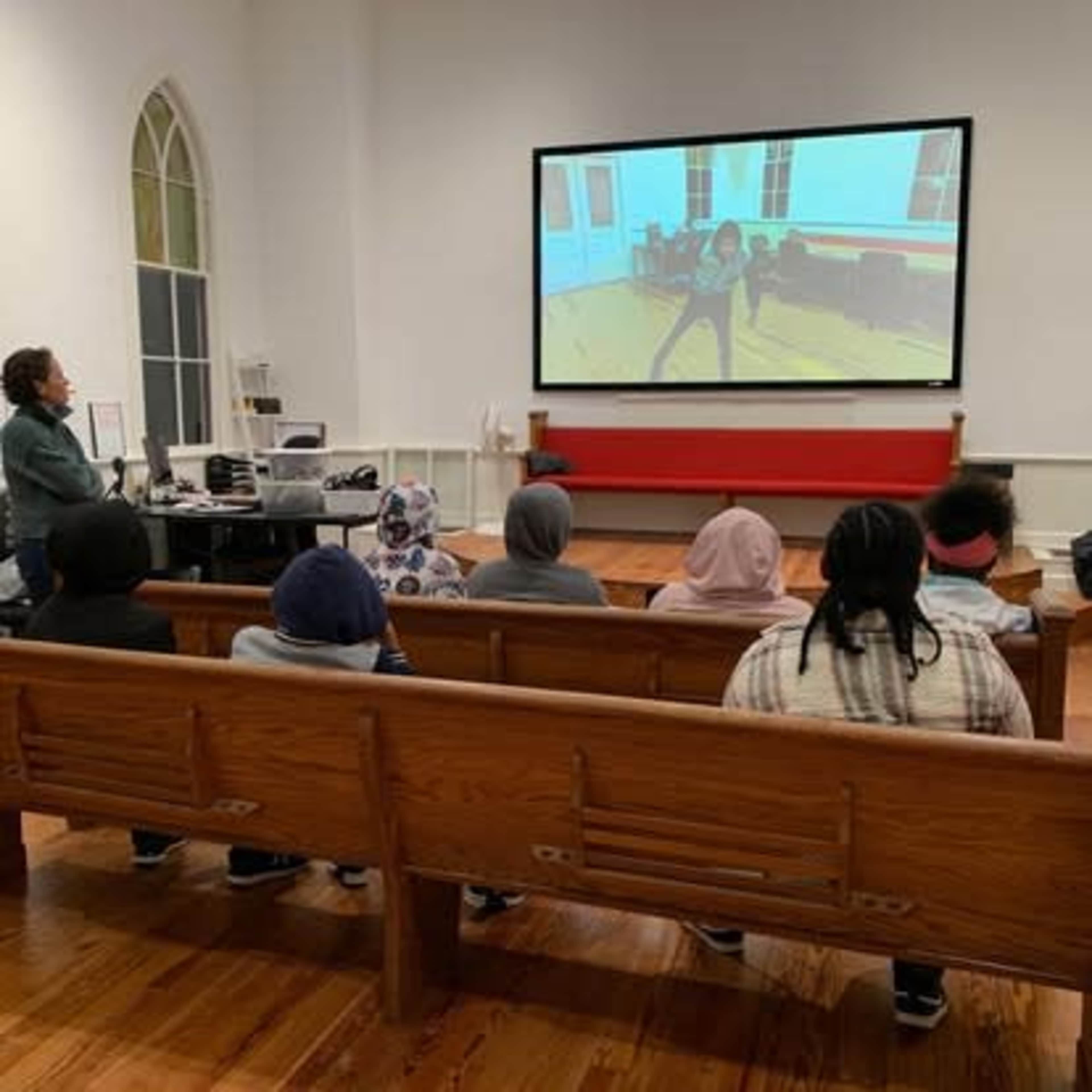 Light filled Creative Church Hill historic Church Image in Chimborazo, Richmond, VA