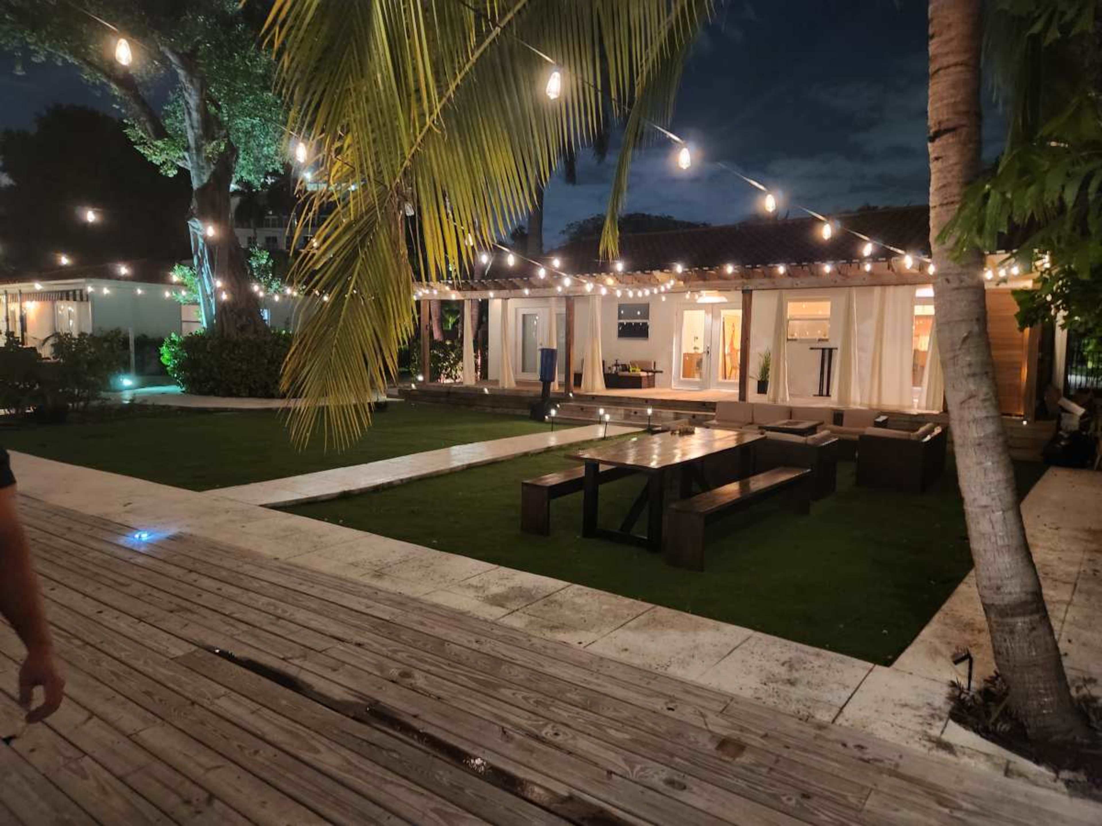 80 foot yacht waterfront property, large outdoor area, access to two yachts Image in Spring Garden, Miami, FL