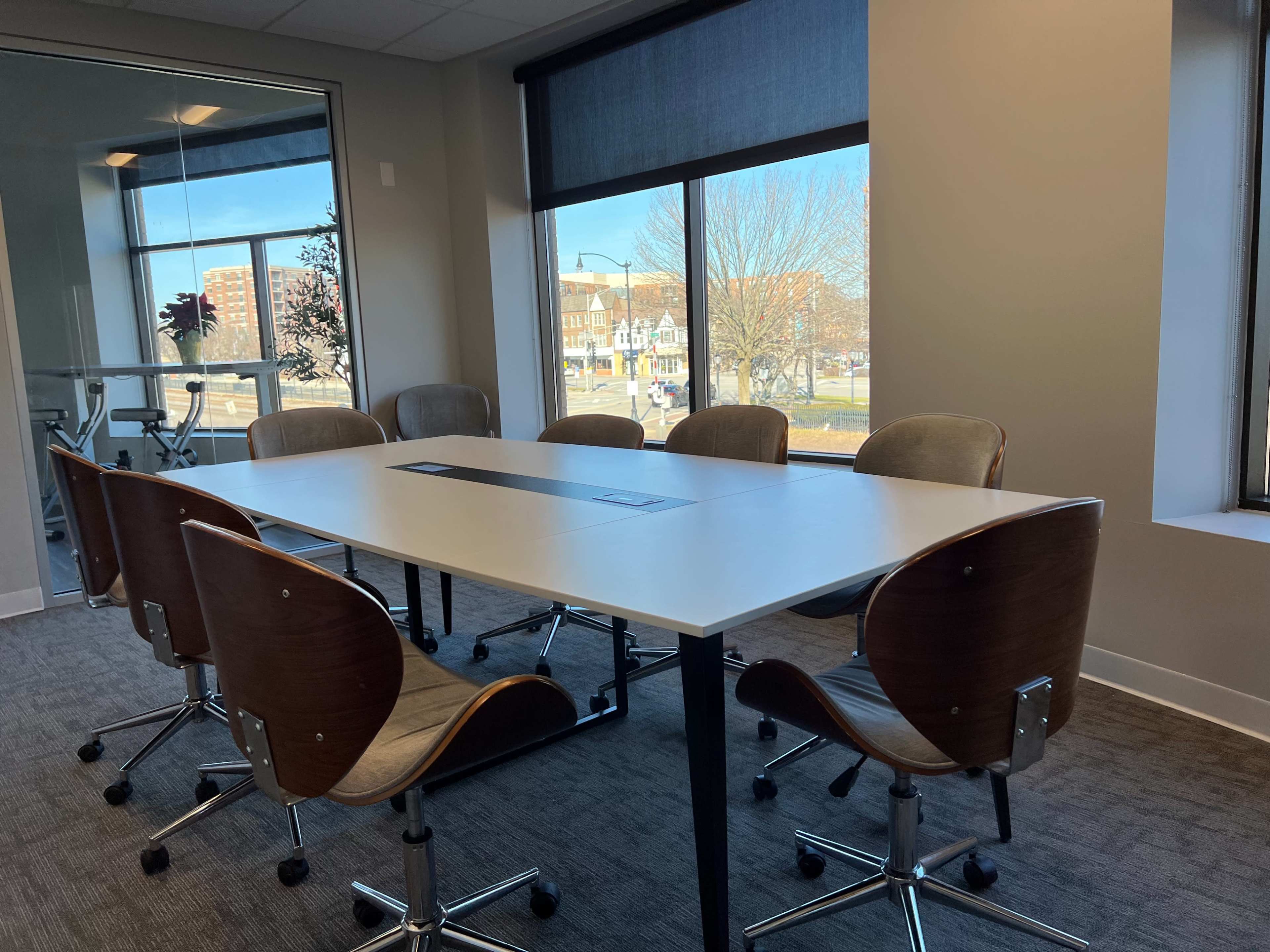 Professional and welcoming Conference and Meeting Room in Downtown Arlington Heights Image in Wheeling Township, Arlington Heights, IL