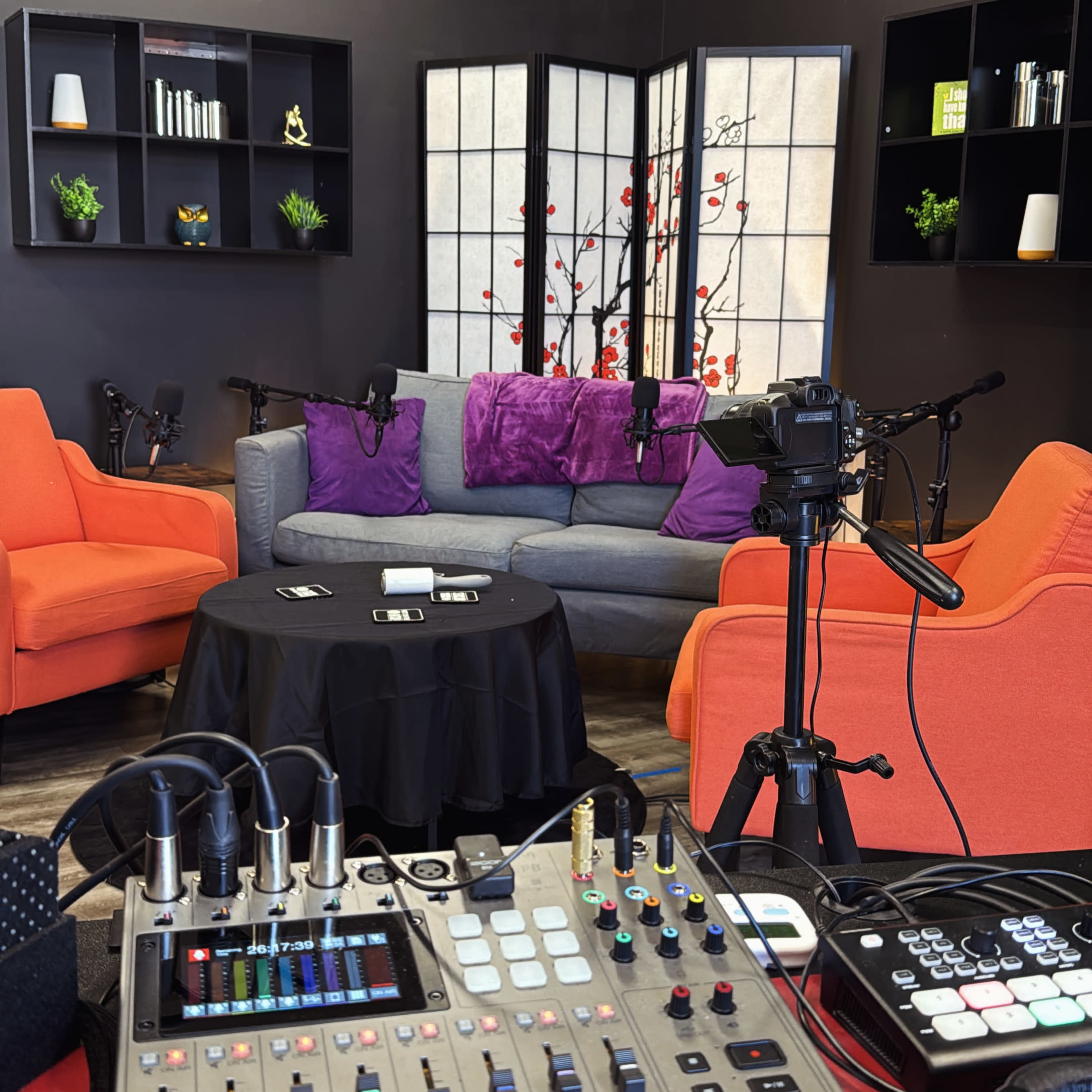 Modern Downtown Woodbridge Podcast Studio with Multiple Set Layouts Image in Potomac Mills, woodbridge, VA
