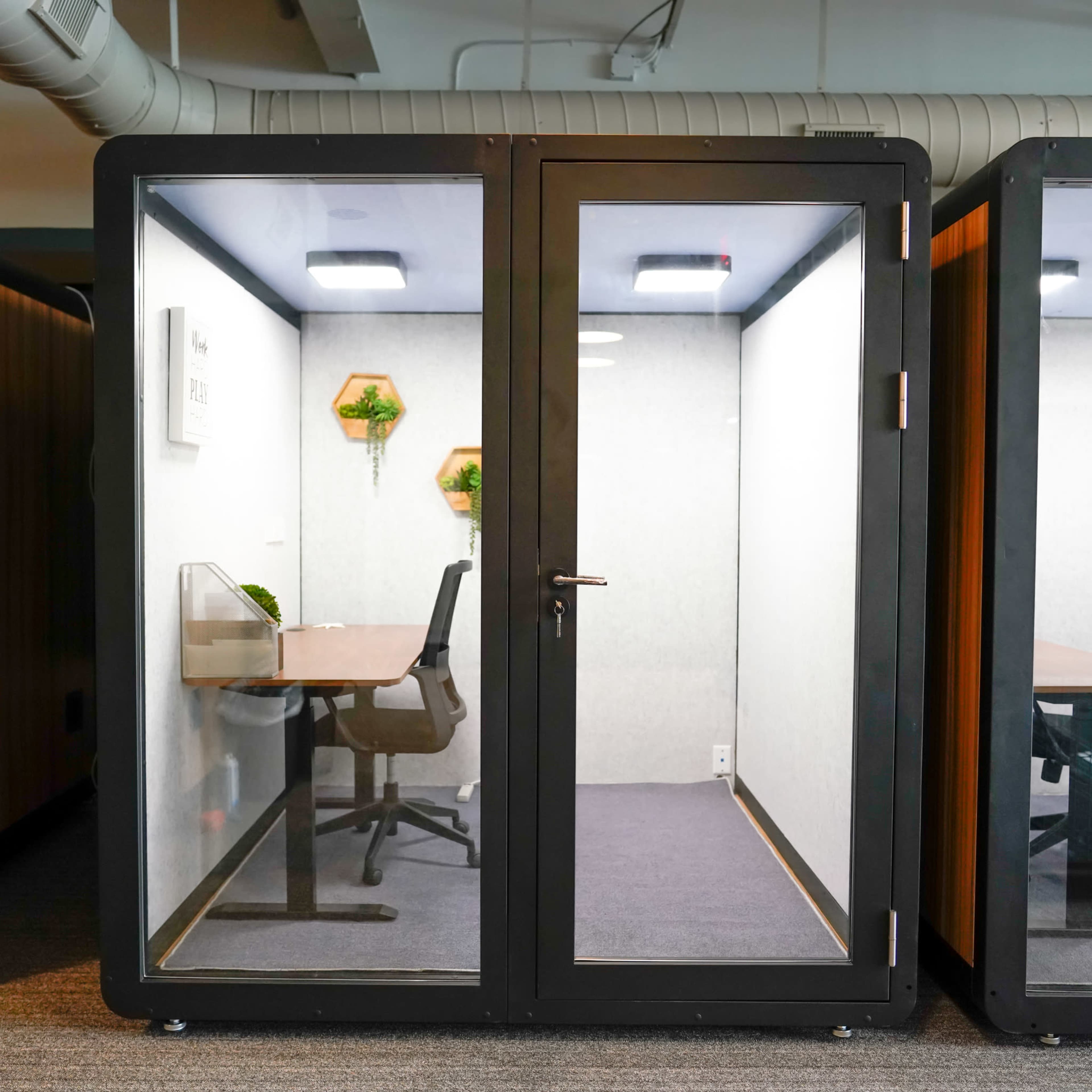 Sound-Proof Office inside a Coworking Space (Solo Worker) Image in Girvin, Jacksonville, FL