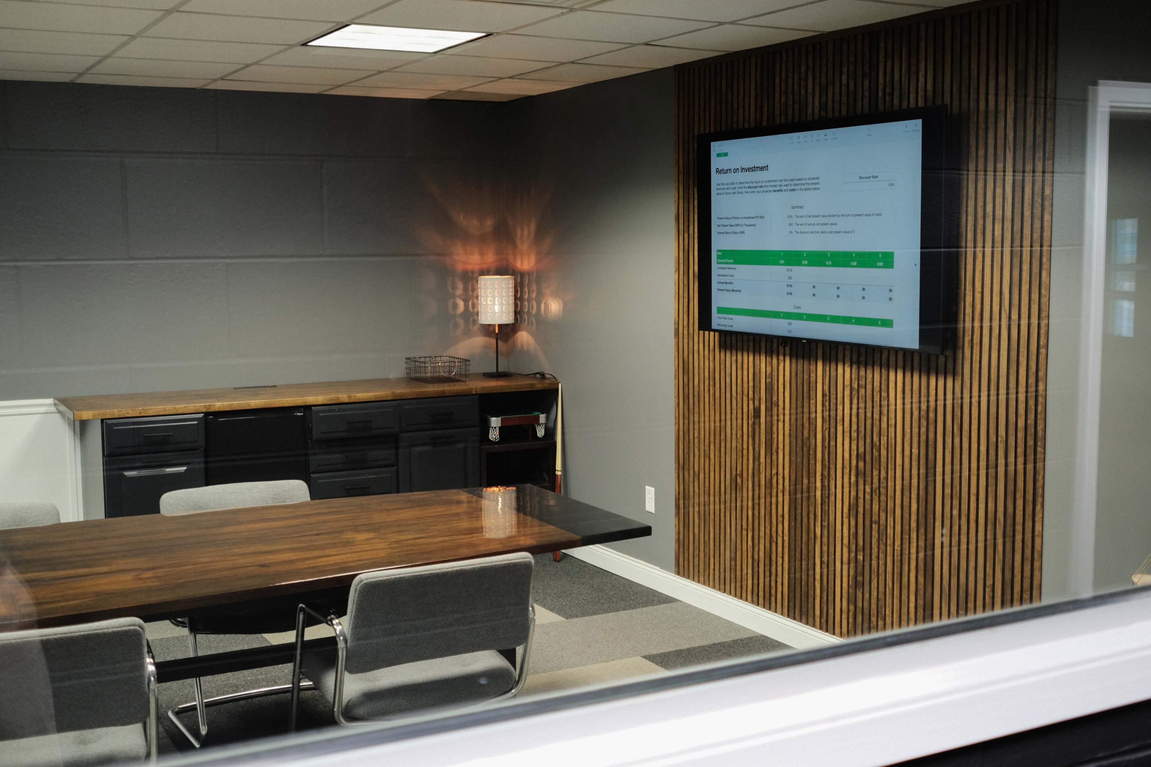Modern Conference Room Downtown Image in Rockford Township, Rockford, IL