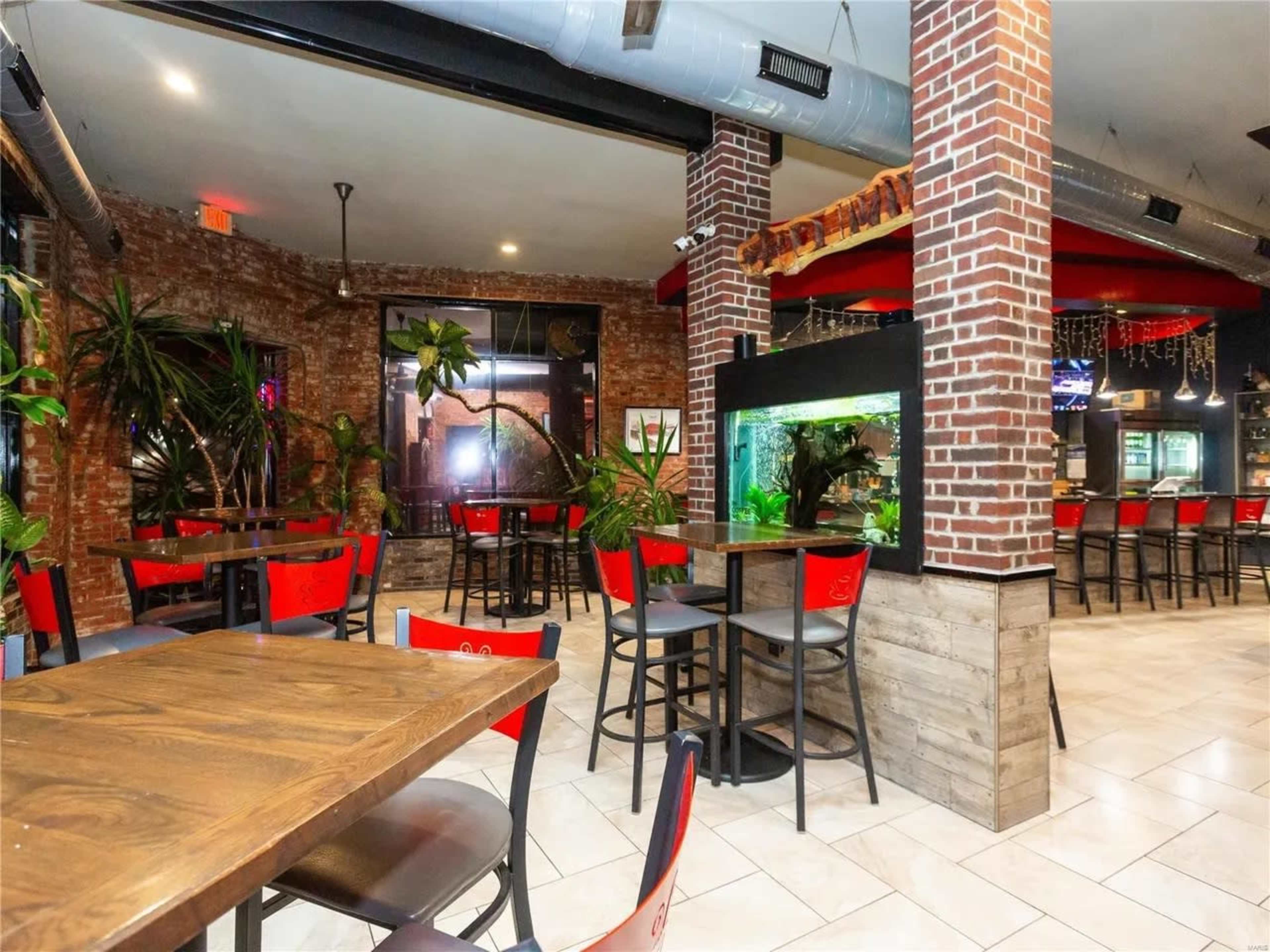 Industrial Modern Event Space Right Inside A Café Bar Image in Princeton Heights, St. Louis, MO
