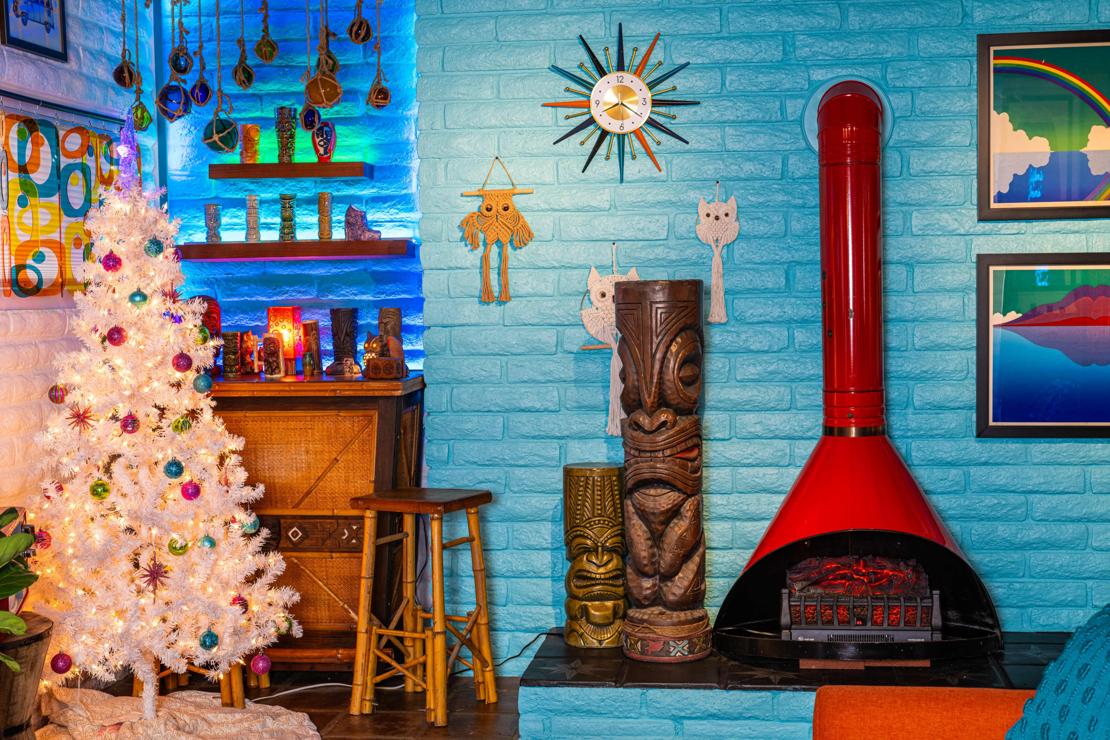 60s/70s Mid-Century Modern Groovy Psychedelic Studio Image in Hidden Meadows, Escondido, CA