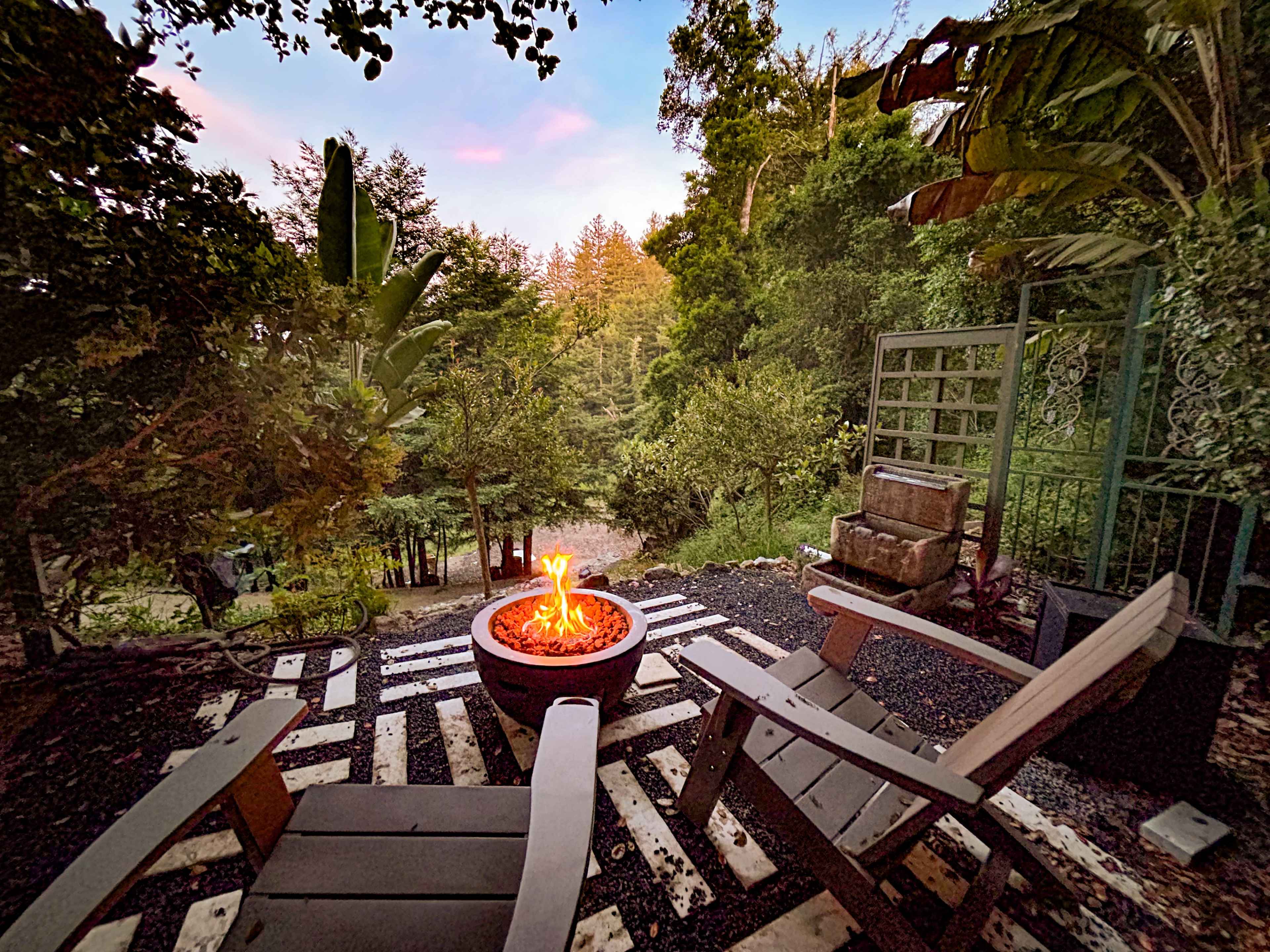 Private campground surrounded by towering redwoods, Aptos, CA | Production  | Peerspace