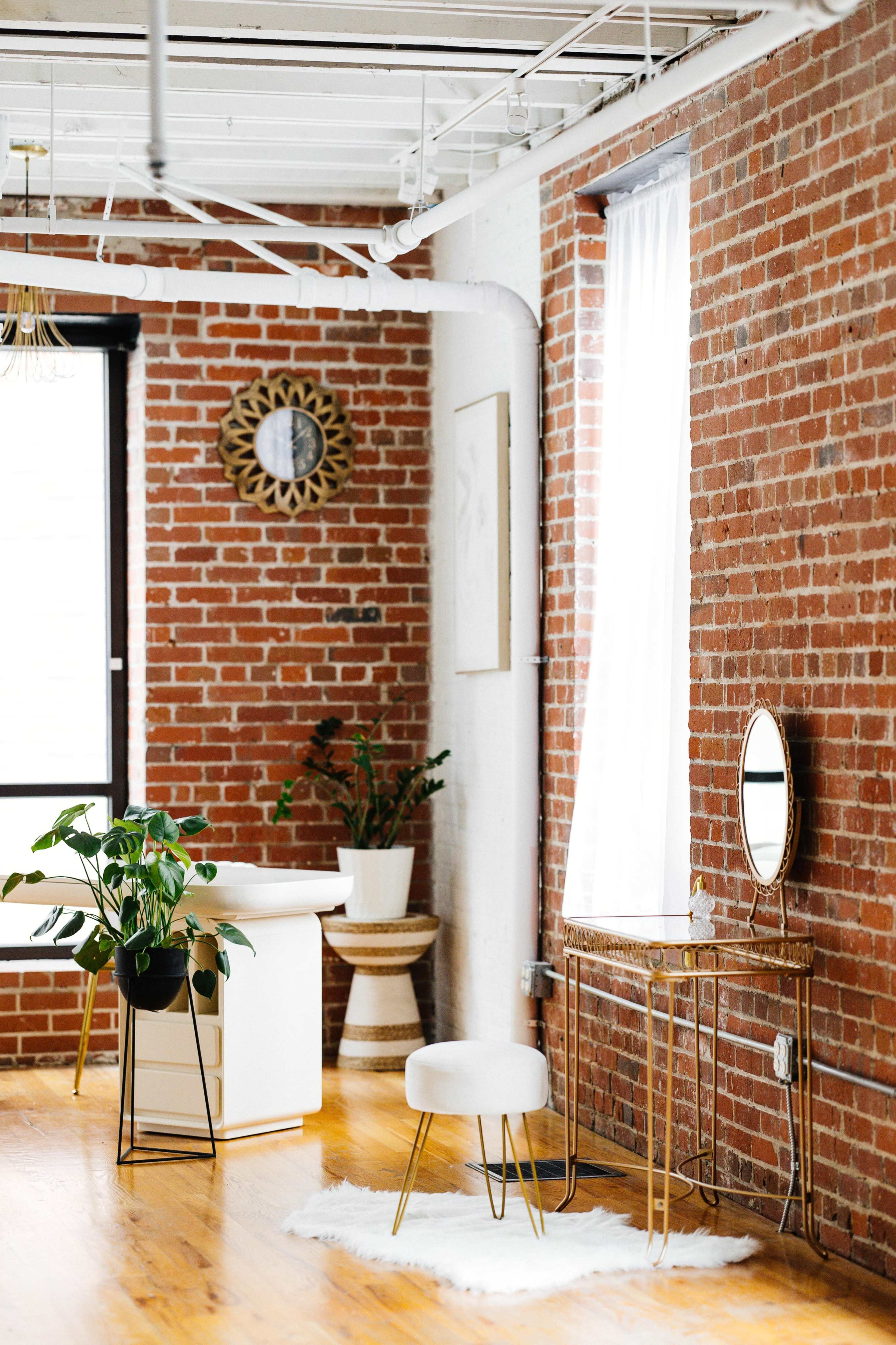 Modern Downtown Studio Loft with Exposed Brick and Hardwood Floors Image in Downtown, Durham, NC