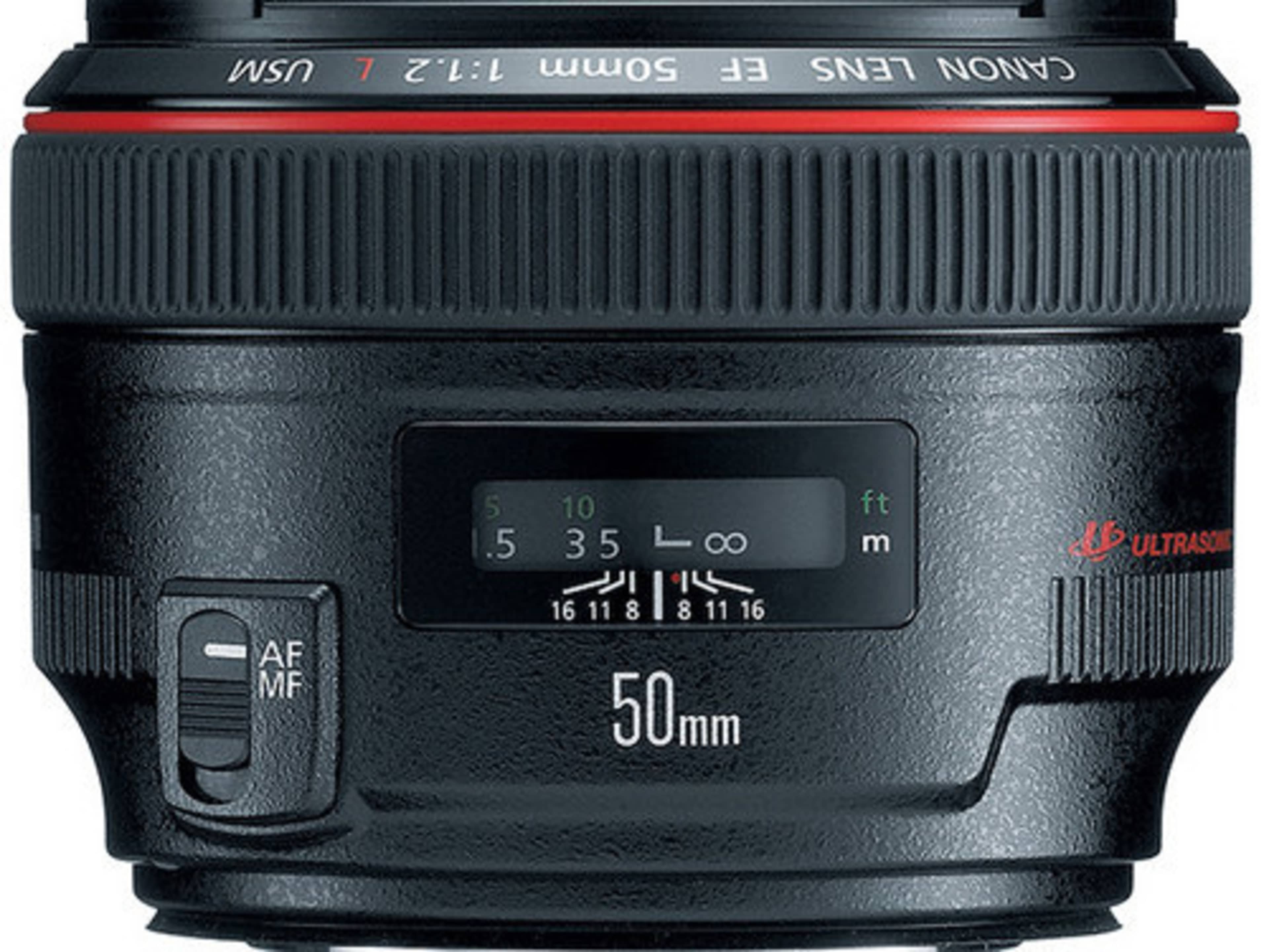 17) Canon EF 50mm f/1.2L USM Lens