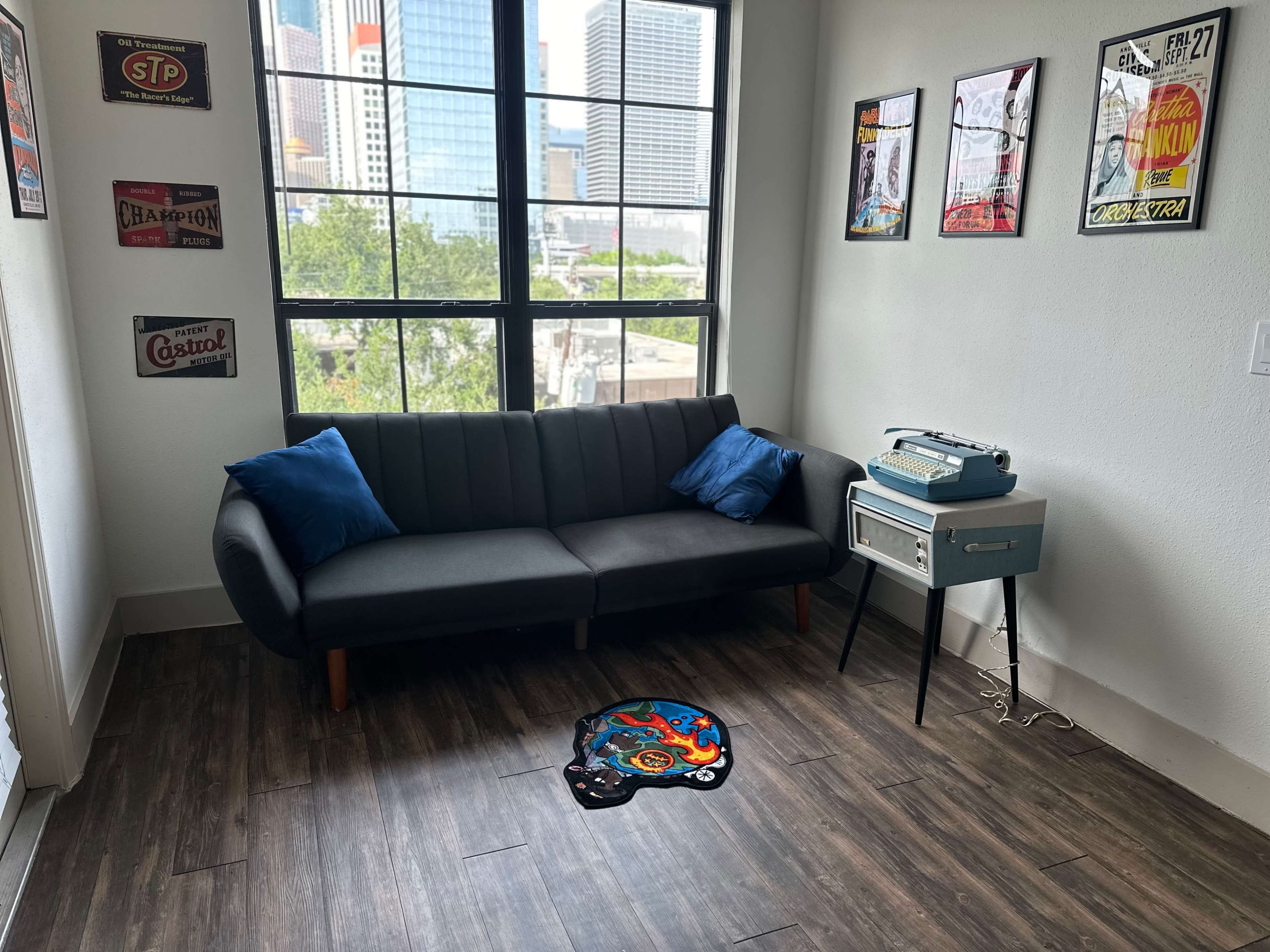 Photo-Ready MCM Space w/ Rooftop & City Views Image in South Central Houston, HOUSTON, TX