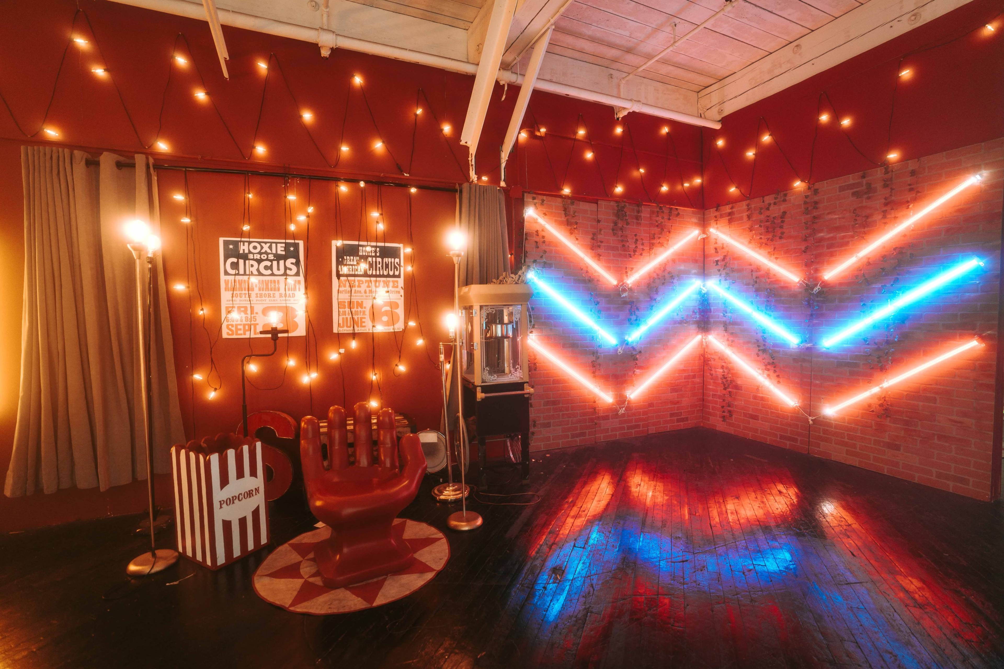 Neon Studio: Crimson Noir at Novalight Studios Image in North Philadelphia, Philadelphia, PA