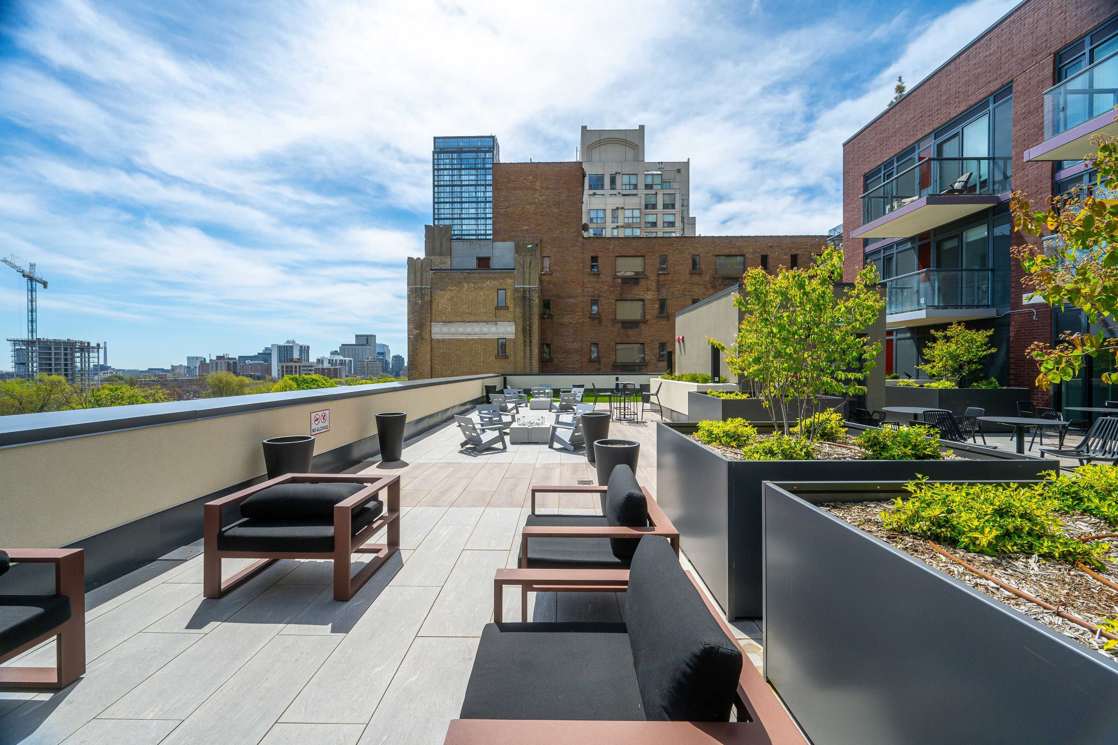 Standalone Rooftop Terrance Image in Garden District, Toronto, ON