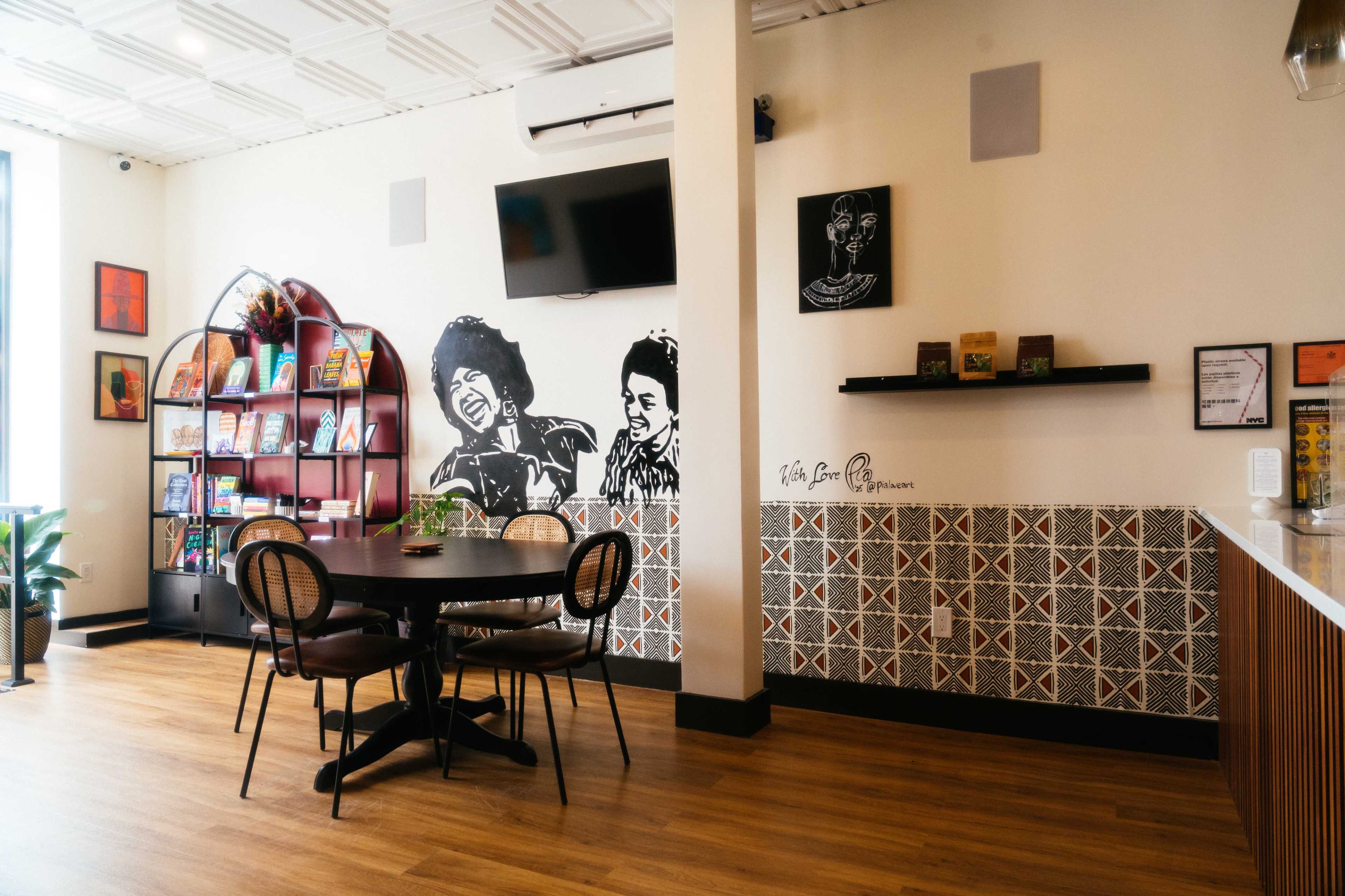 Artsy Uptown Bookstore and Cafe Image in East Bronx, Bronx, NY