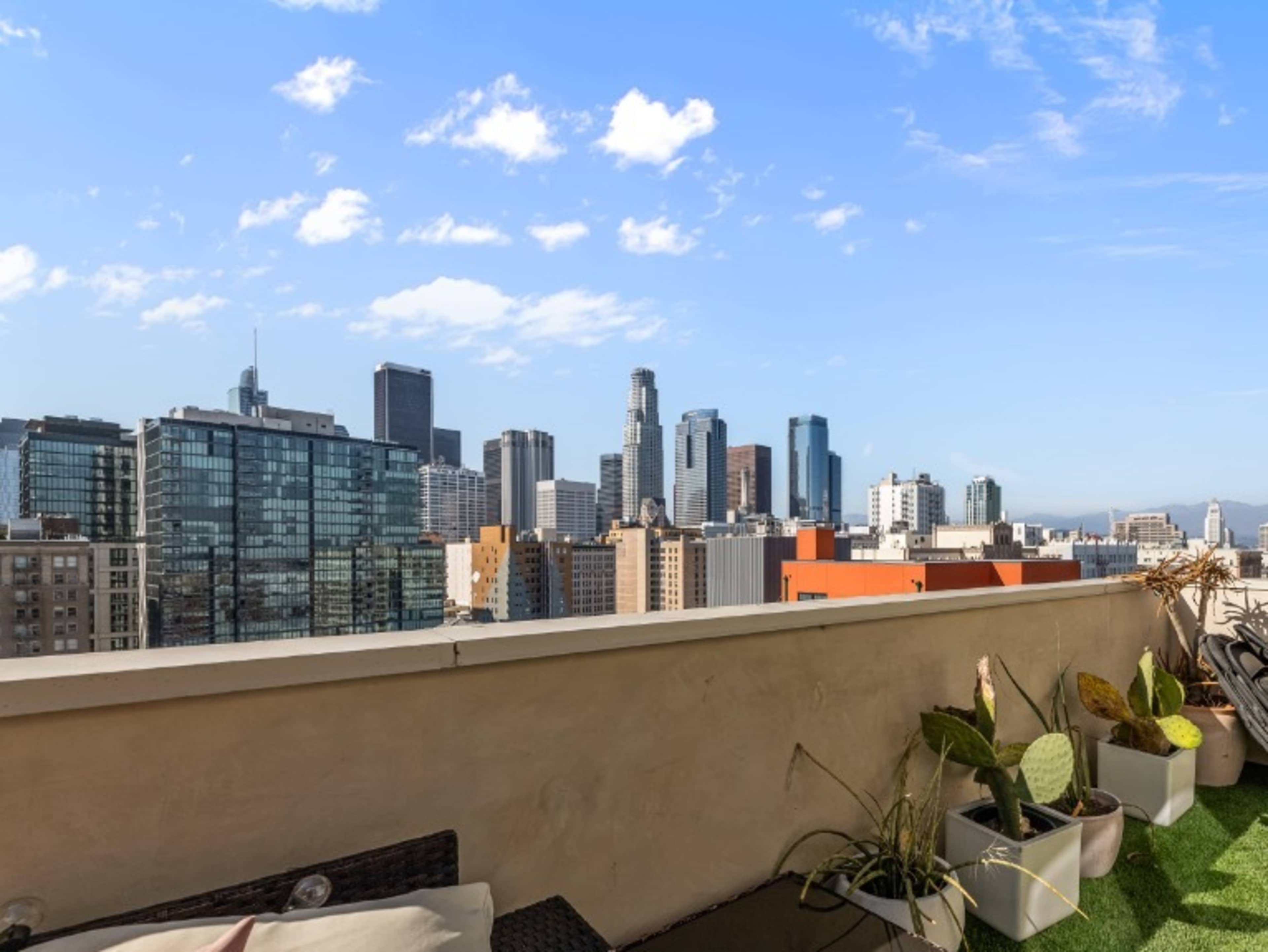 West facing private balcony access