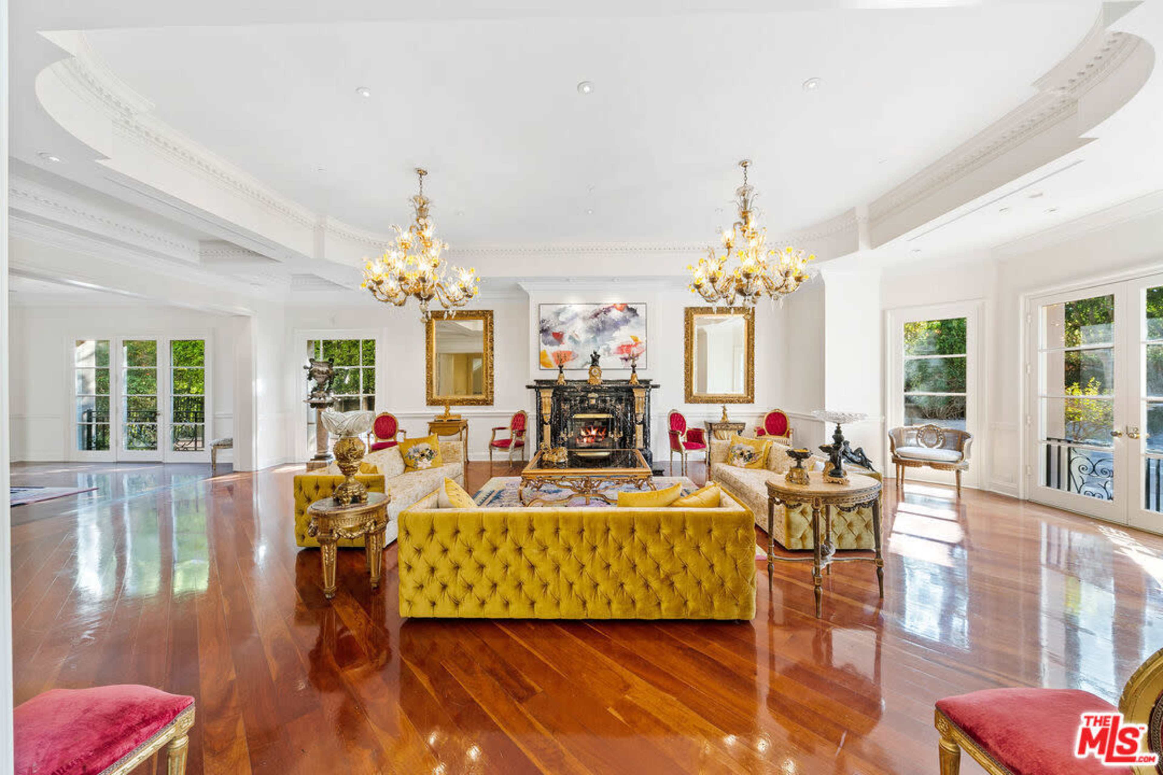 GRAND CLASSICAL ESTATE: OPULENT INTERIORS Image in The Flats, Beverly Hills, CA