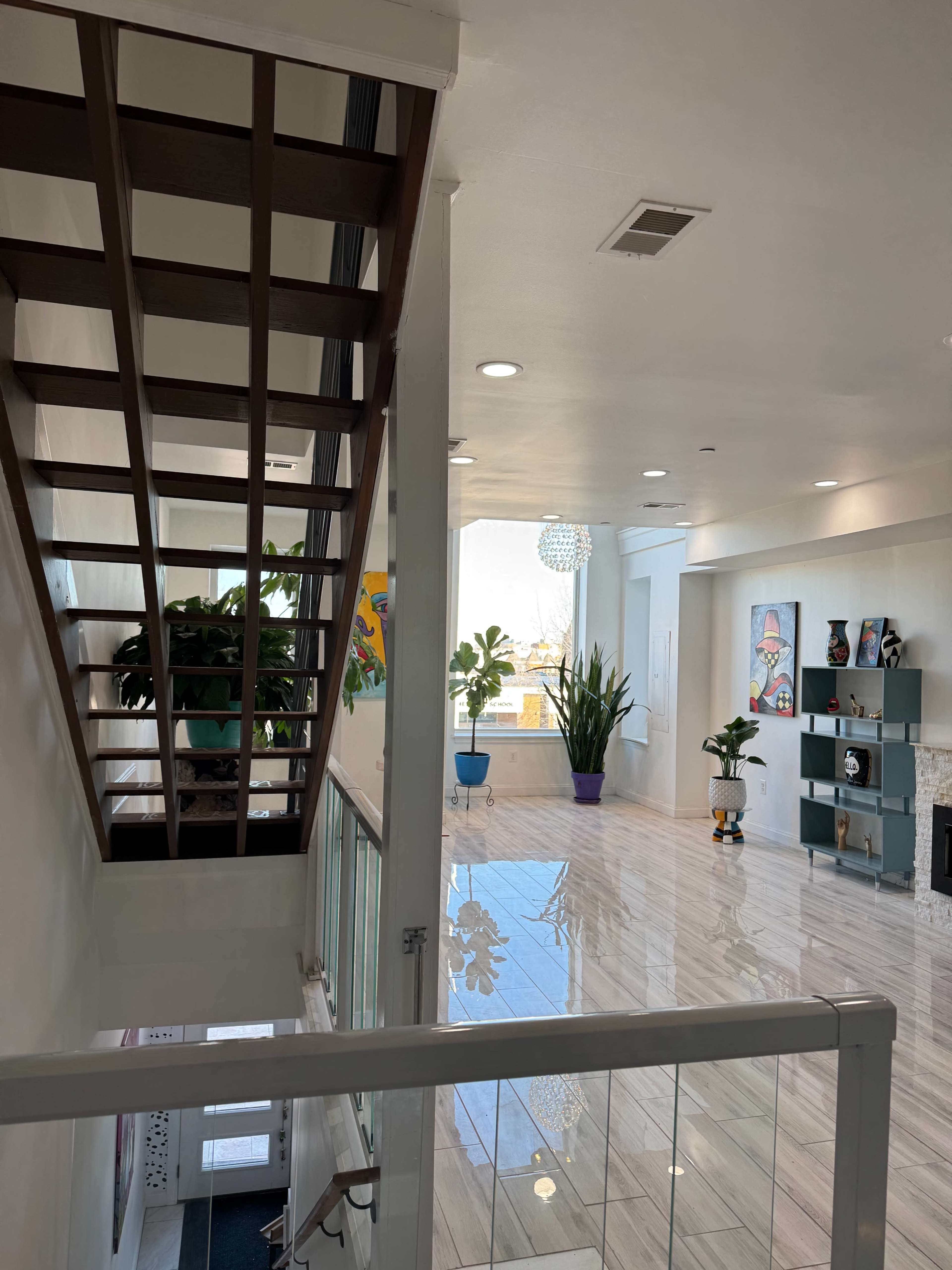 Eclectic  Art Gallery in Uptown DC Rowhouse Image in Northwest Washington, Washington, DC