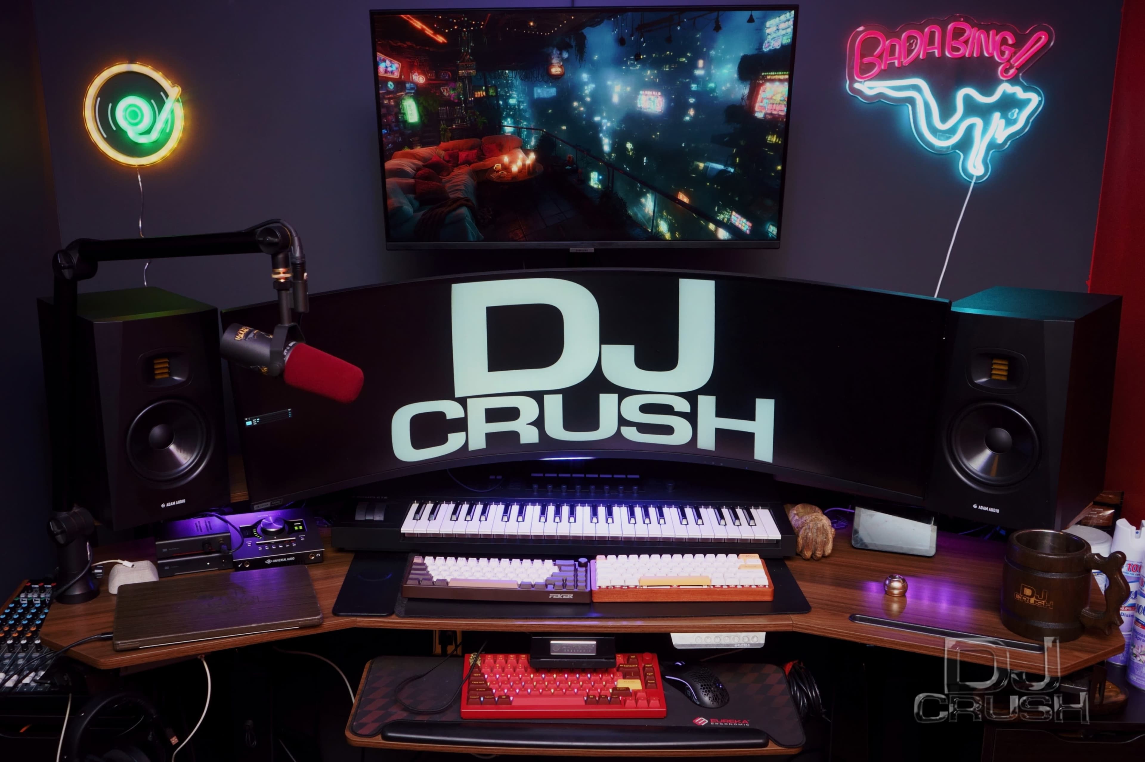 Cozy DJ/Recording Live Steam Booth In Williamsburg Image in East Williamsburg, Brooklyn, NY