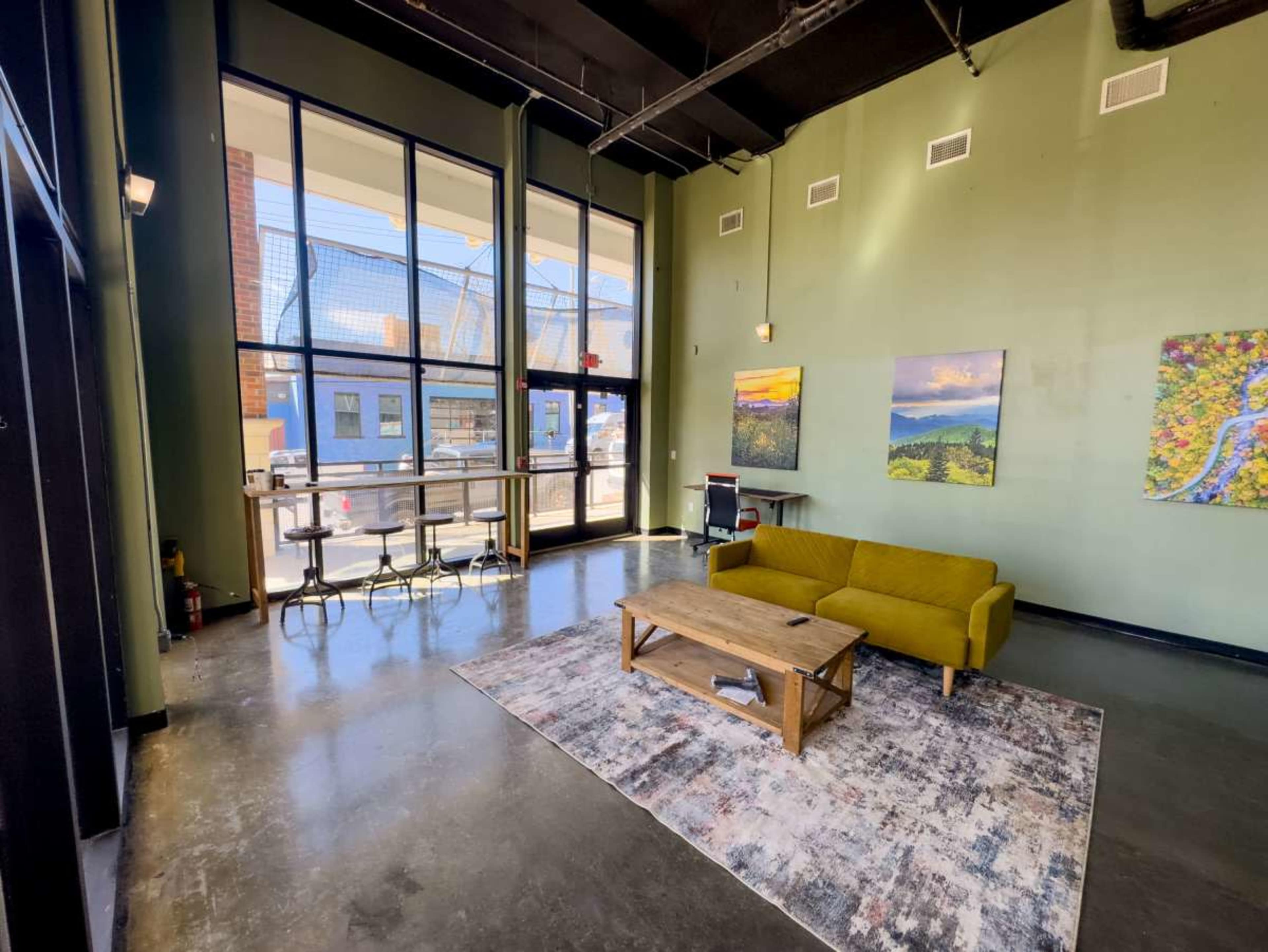 Creative Studio Space for events / photoshoots / workshops /  creative work Image in River Arts District, Asheville, NC