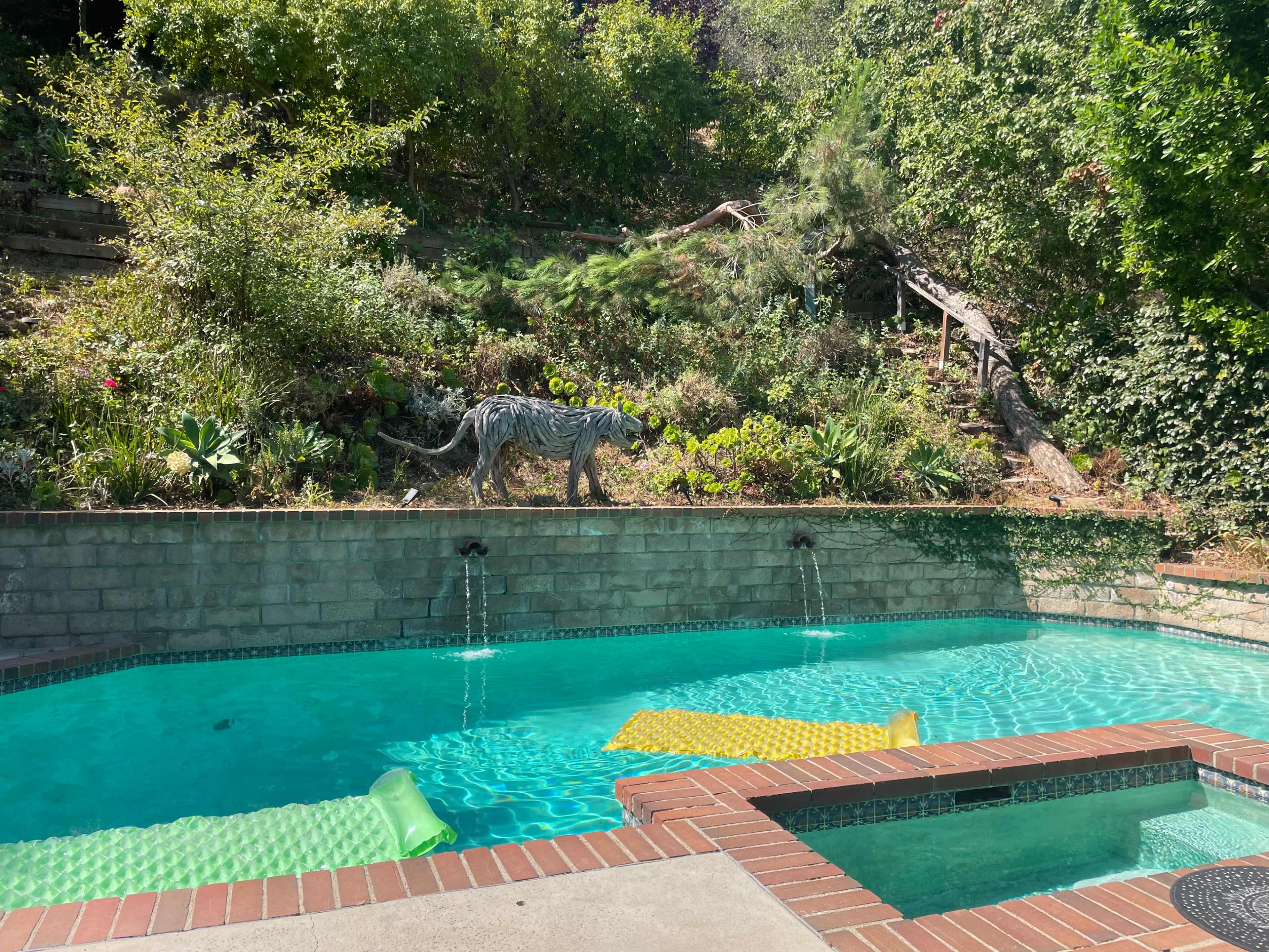 Contemporary Pool\Spa Home w/ Open Floor Plan & Private, Quiet Garden Image in Studio City, Studio City, CA