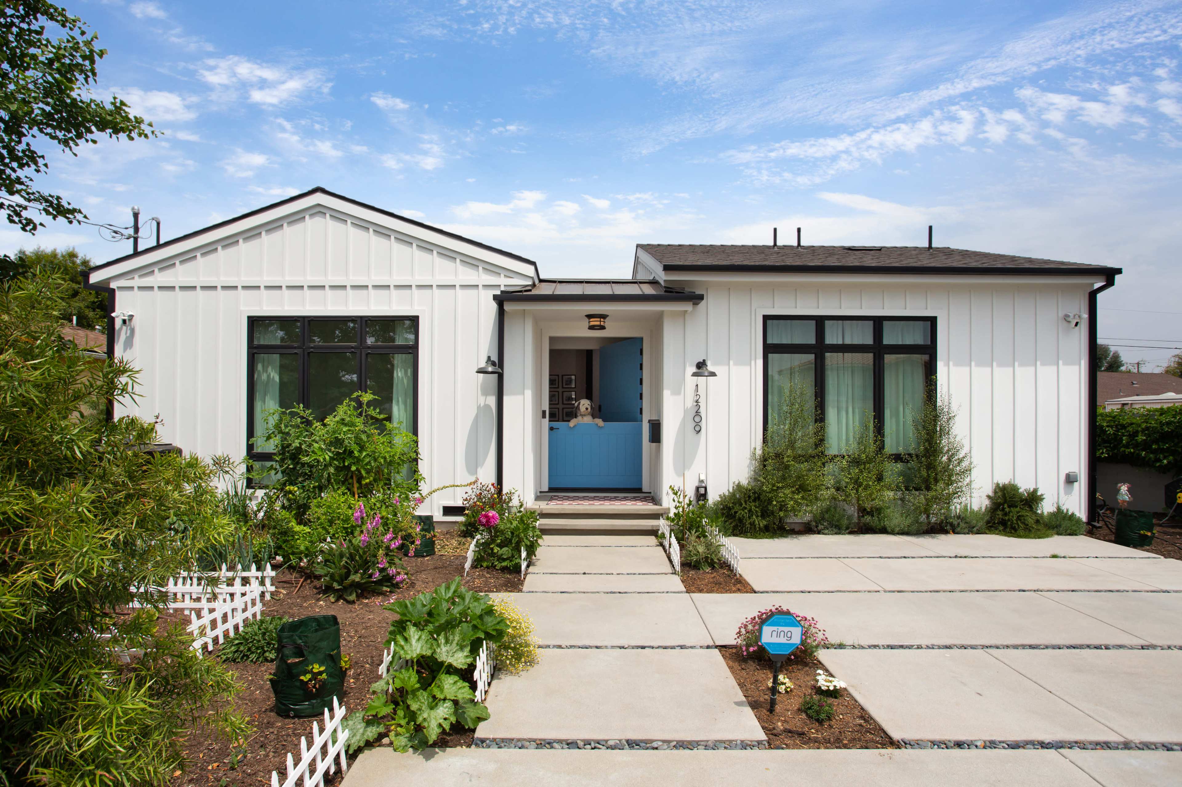 La Finca | a Modern Farmhouse filled w/ natural light, fruit trees, and garden beds for Film & Events | Full ADU with kitchen + Chef's Kitchen | Turf Front & Back yards Image in Del Rey, Culver City, CA