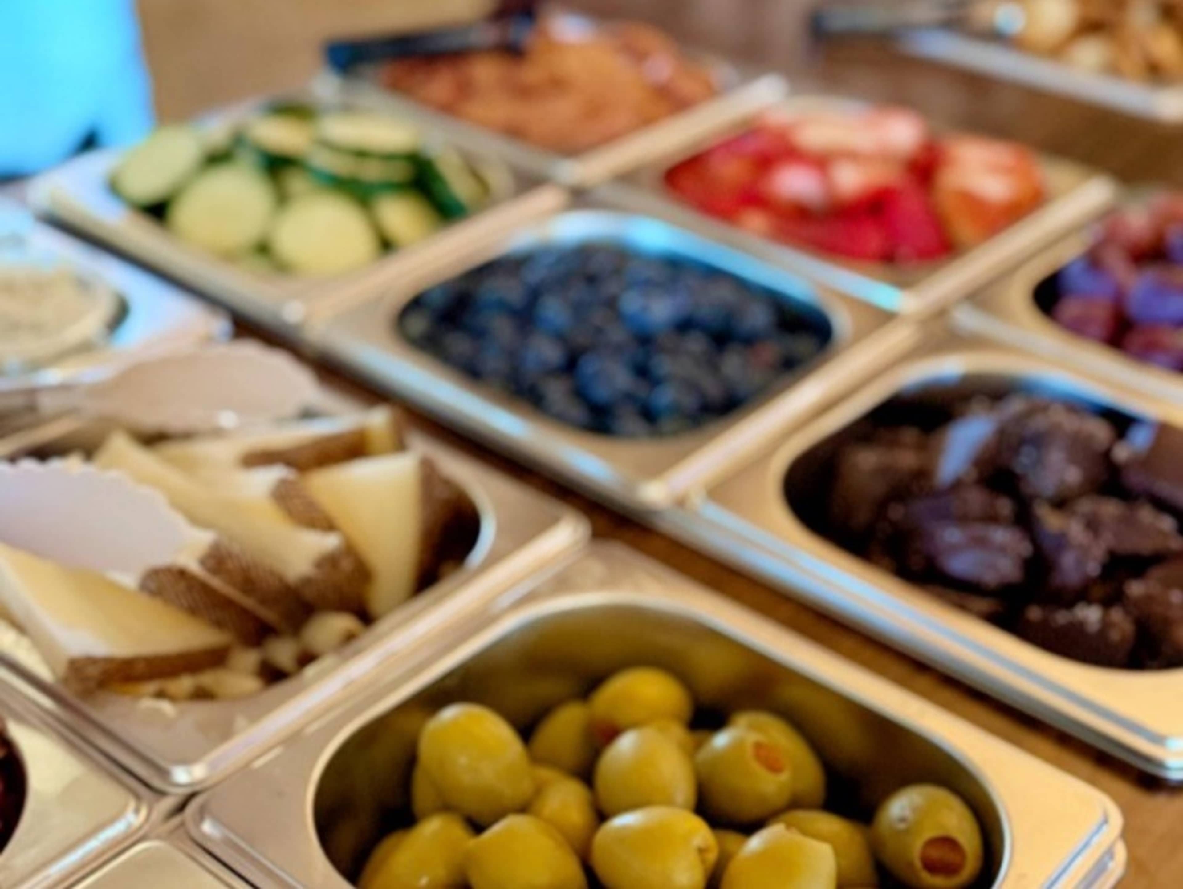 Mobile Charcuterie Cart