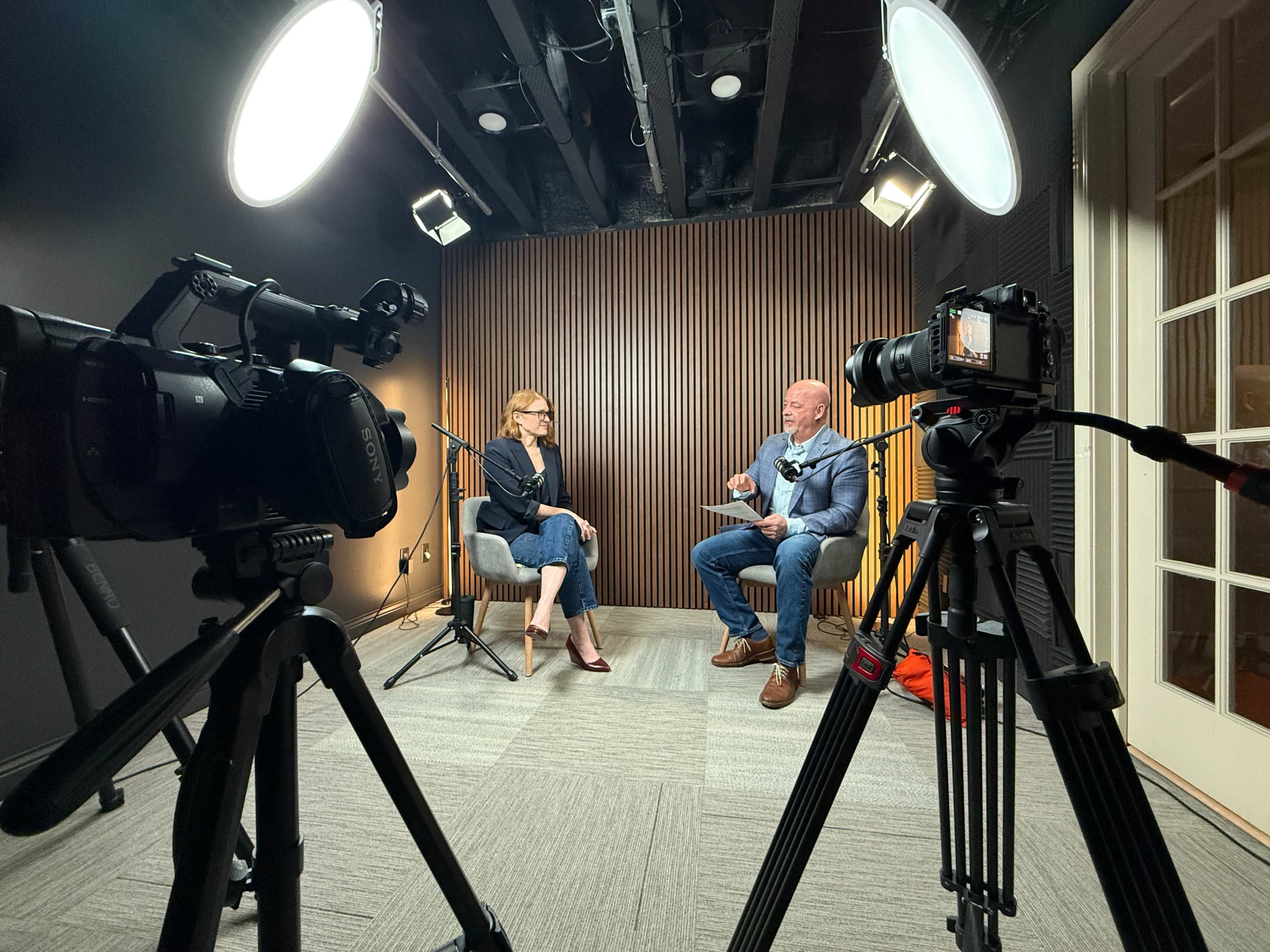 Turn-Key Video Podcast Recording Studio Image in Polk City, Polk City, IA