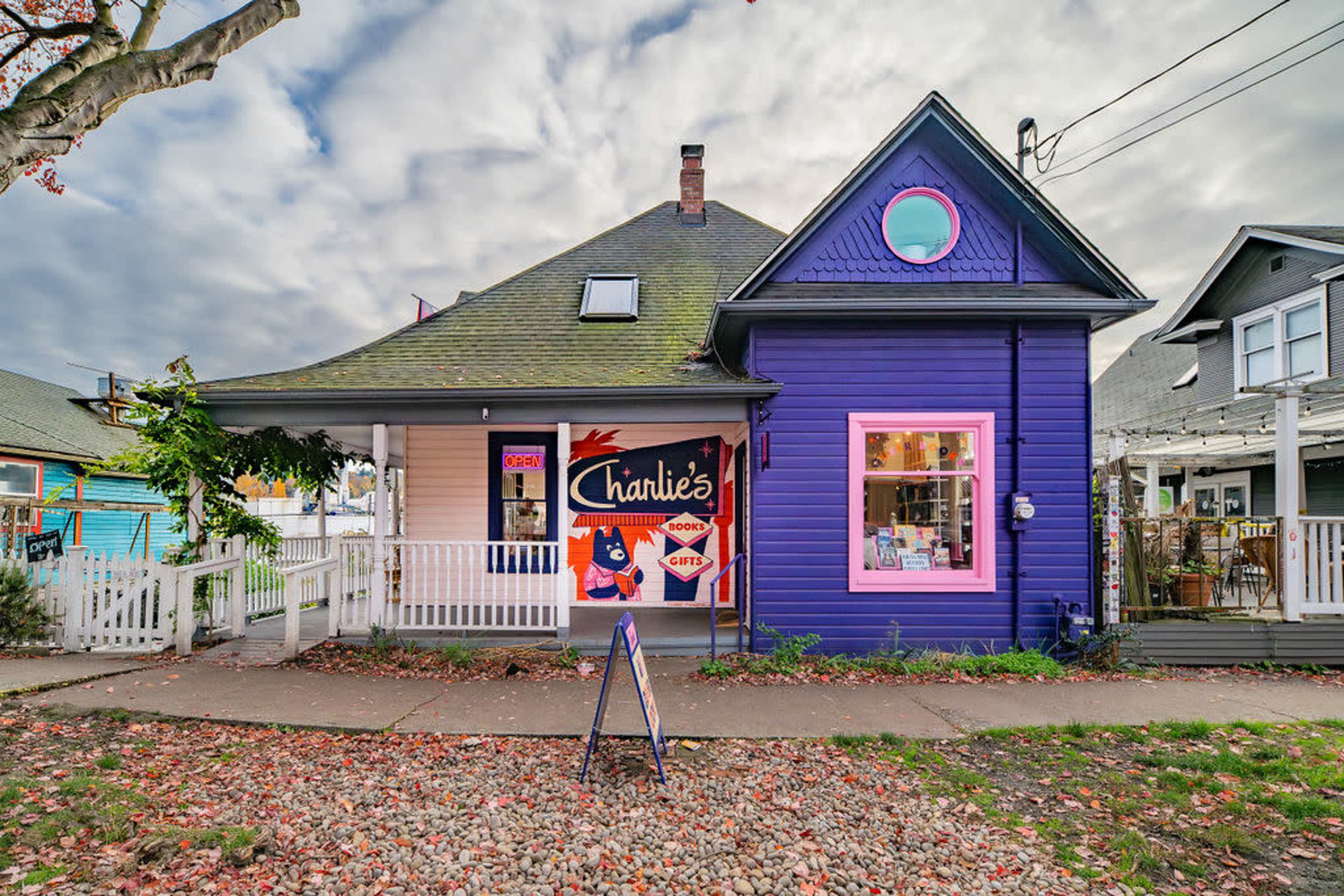 Private Space in Adorable Bookstore Image in Fremont, Seattle, WA