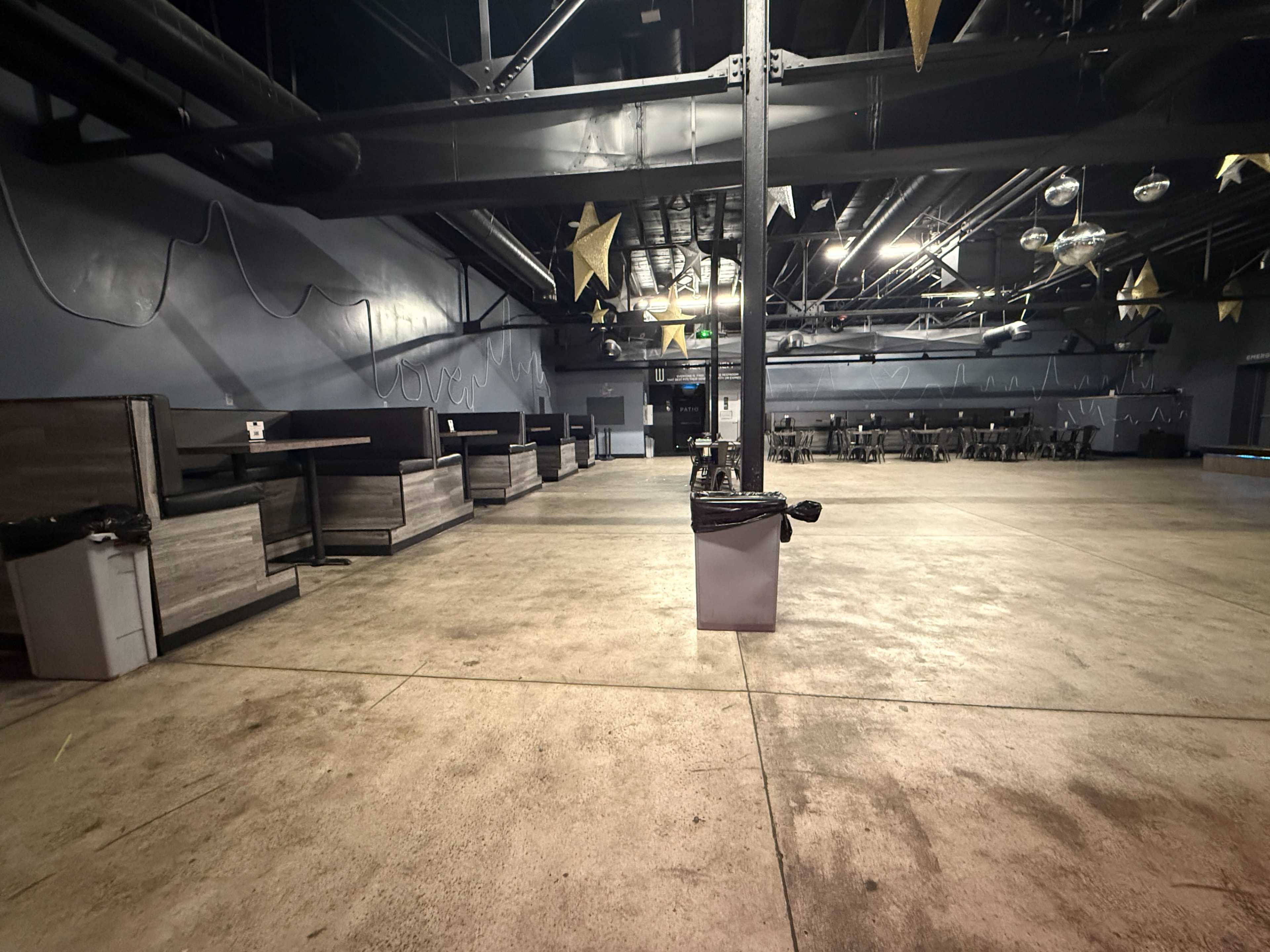 Modern Downtown Event Venue with Dance Floor, DJ Equipments, LED Lighting, Stage & Full AV Image in Central City, Salt Lake City, UT