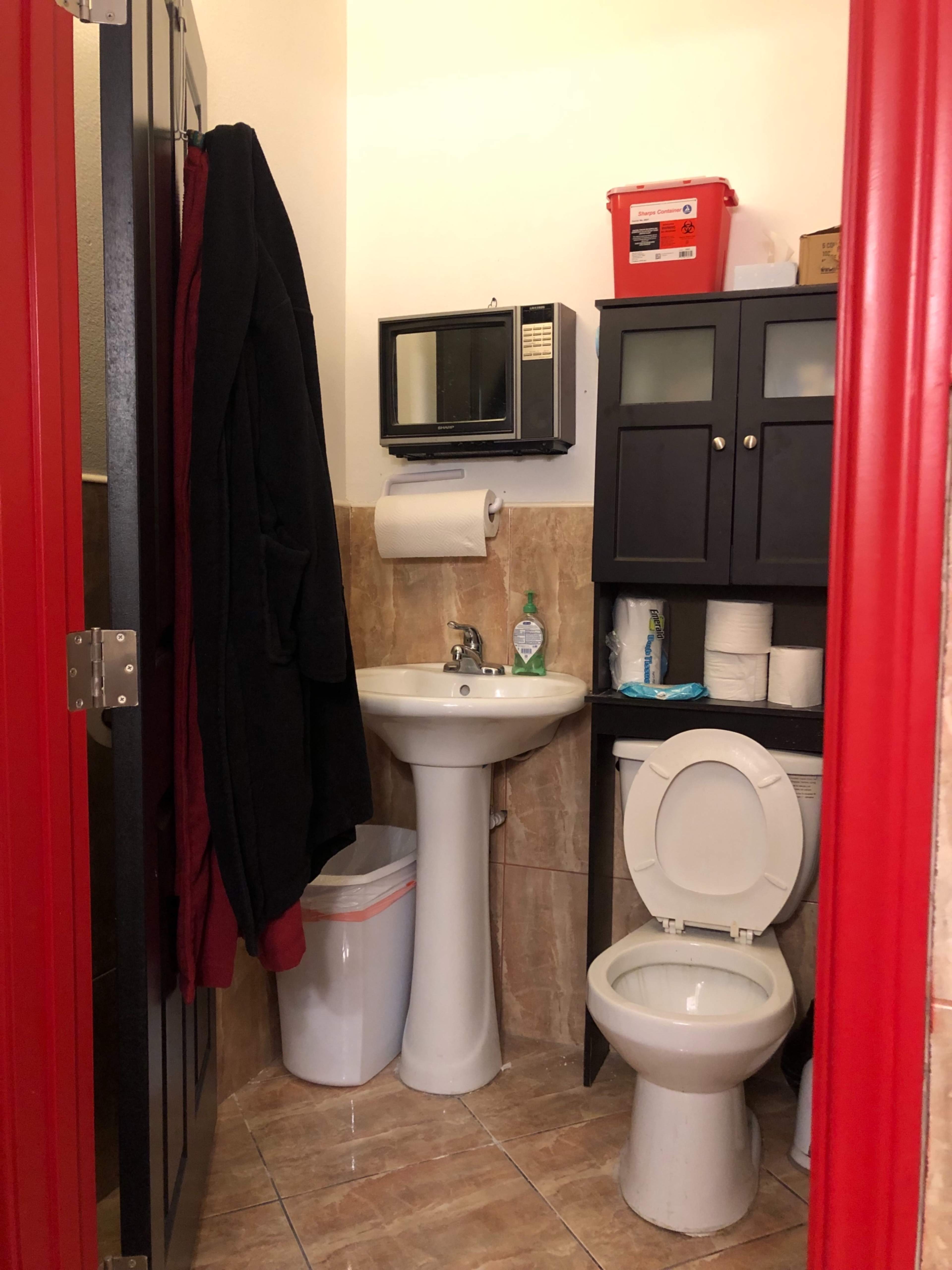 Cyclorama and themed sets. Image in Paradise, Las Vegas, NV