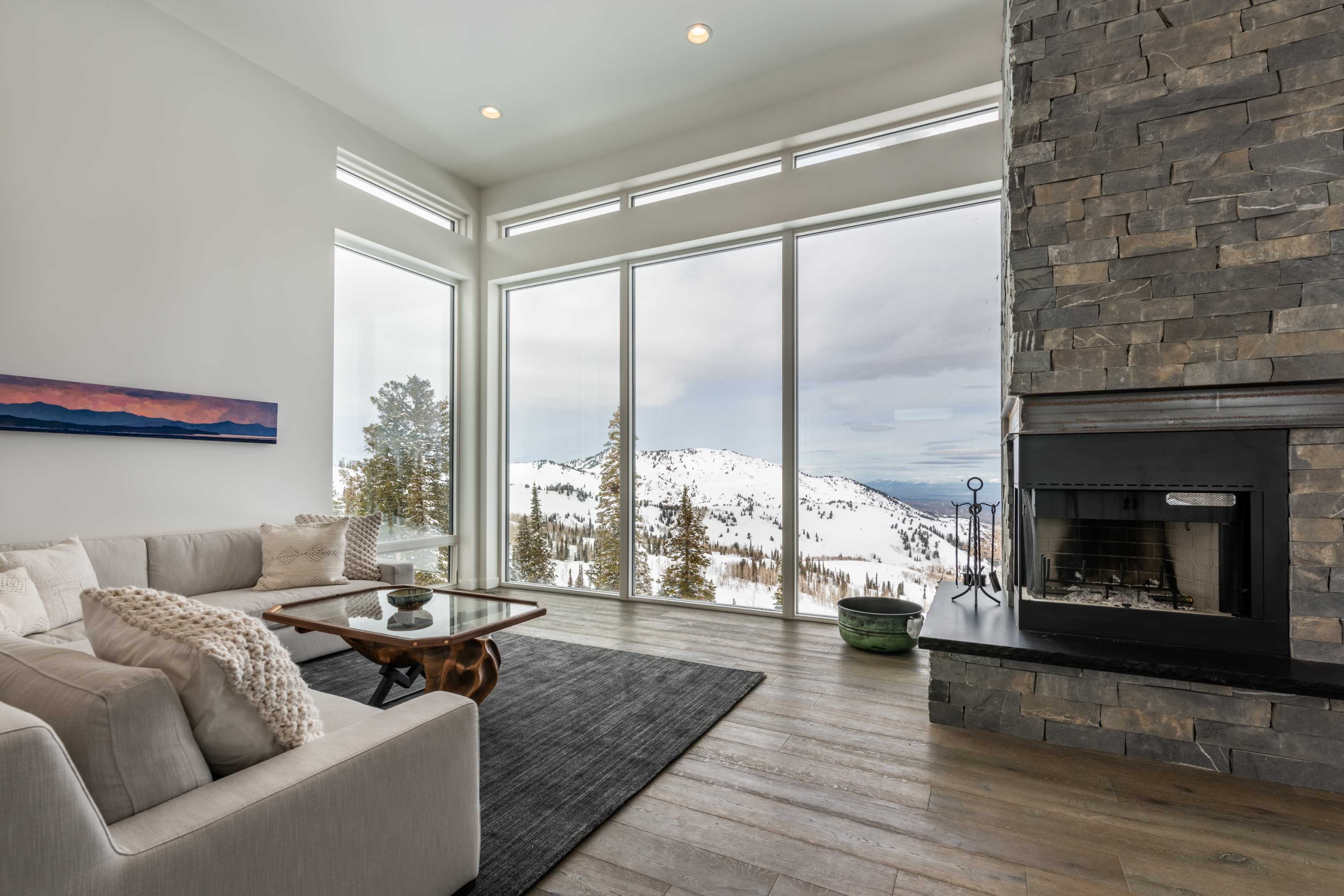 Modern Ski Chalet at Powder Mountain Image in , Eden, UT
