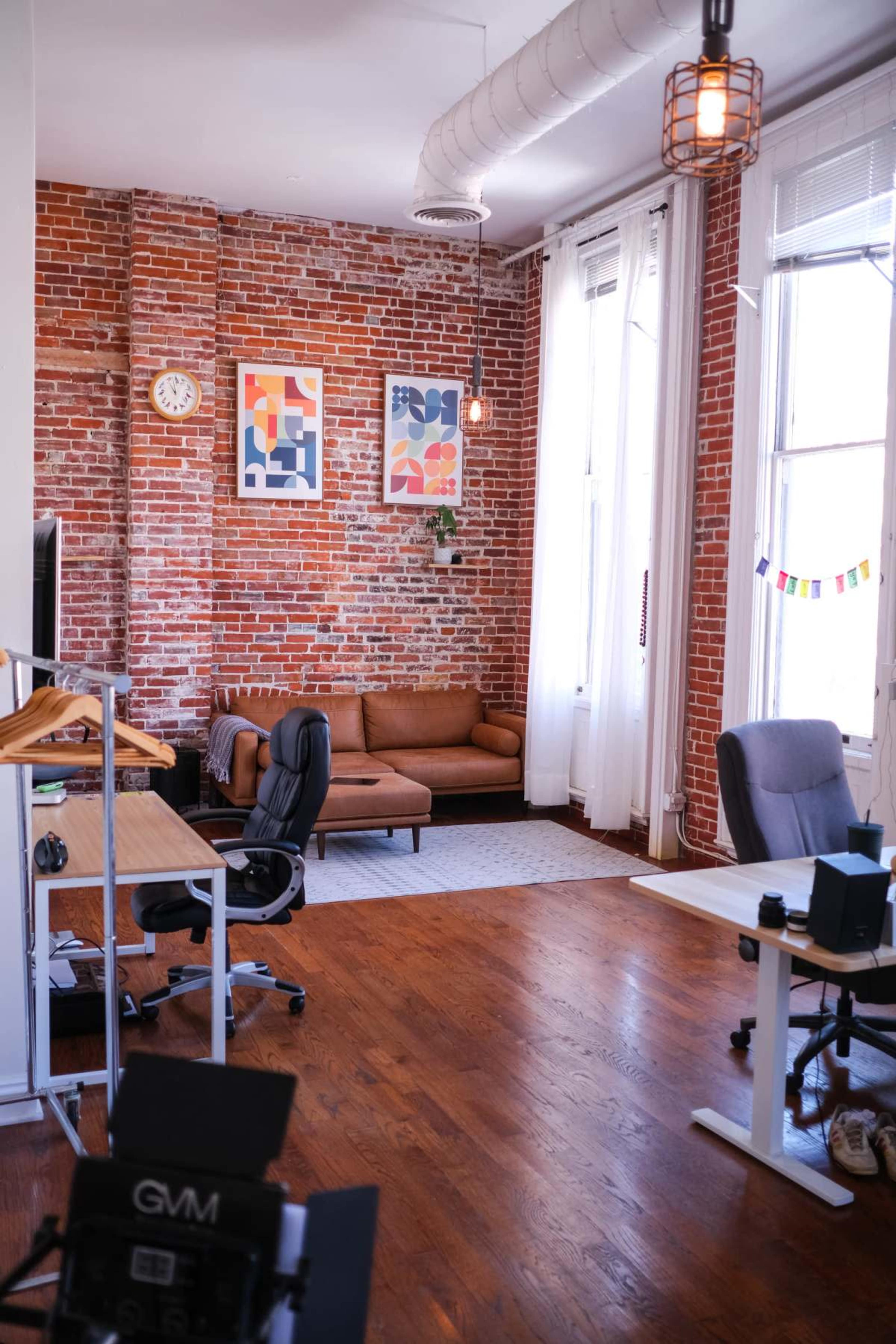 Beautiful Historic Loft with Natural Light, Brick Walls, Studio & Office Image in Gaslamp Quarter, San Diego, CA