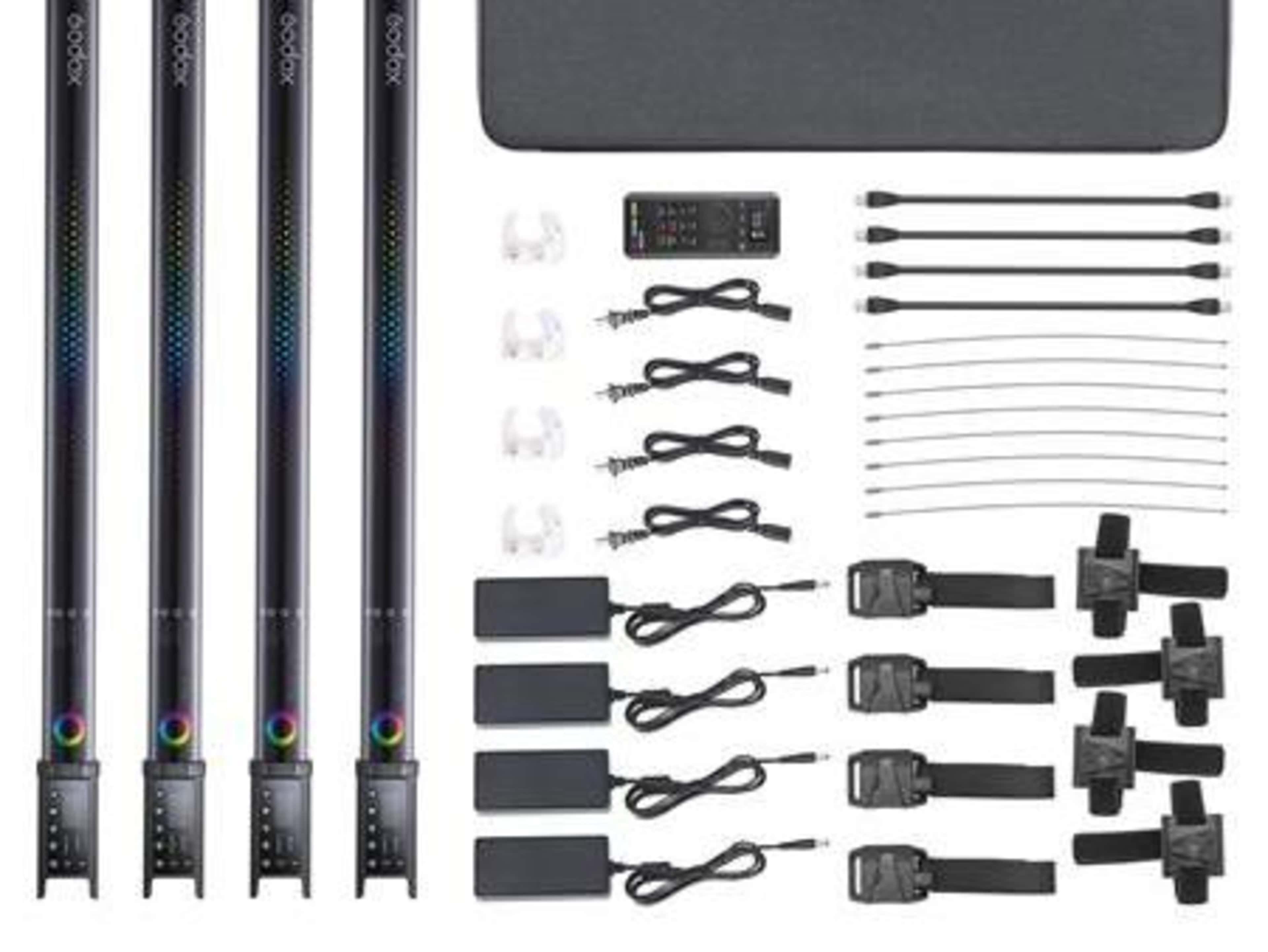 Godox TL60 RGB Tube Light 4-Light Kit