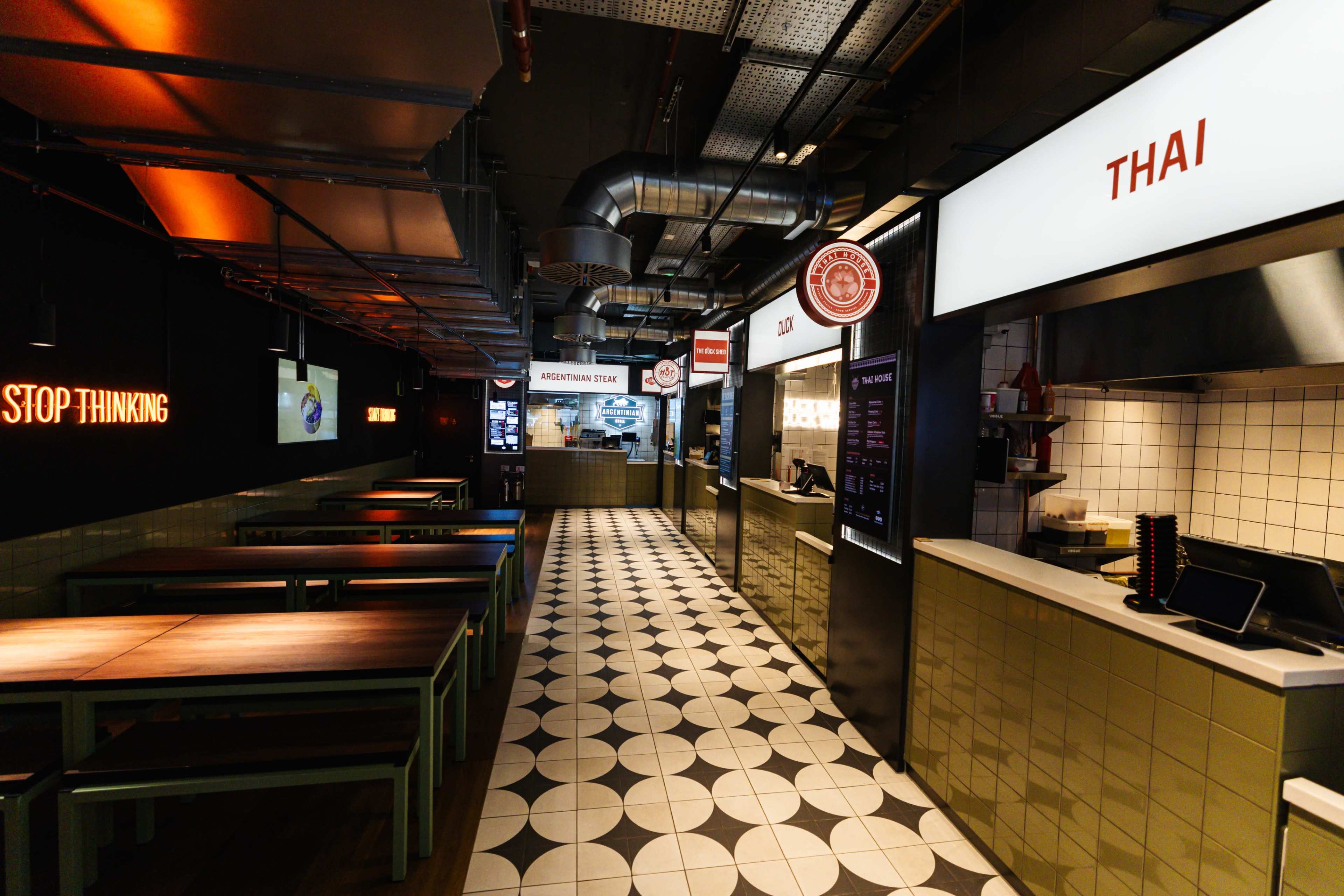 Food Hall in the City of London Image in City of London, London, ENG