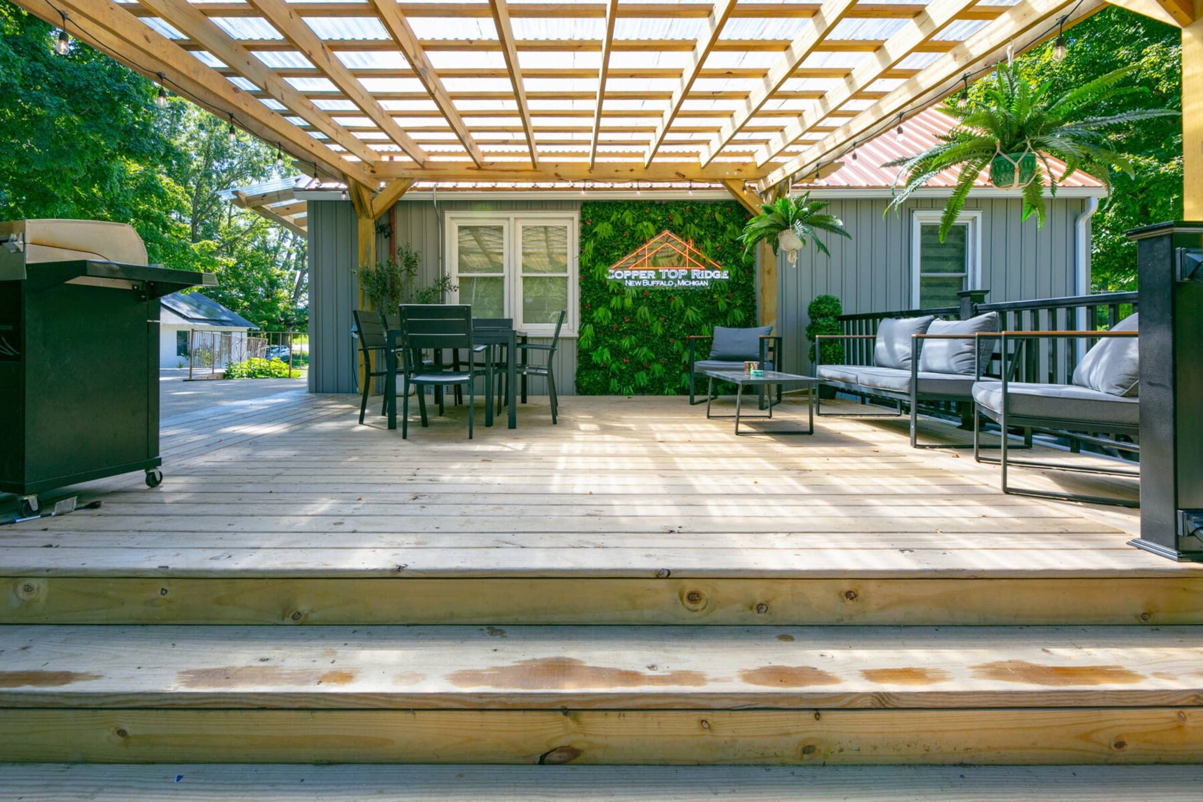 Modern Woodland Cottage Retreat in New Buffalo Image in New Buffalo Township, NEW BUFFALO, FM