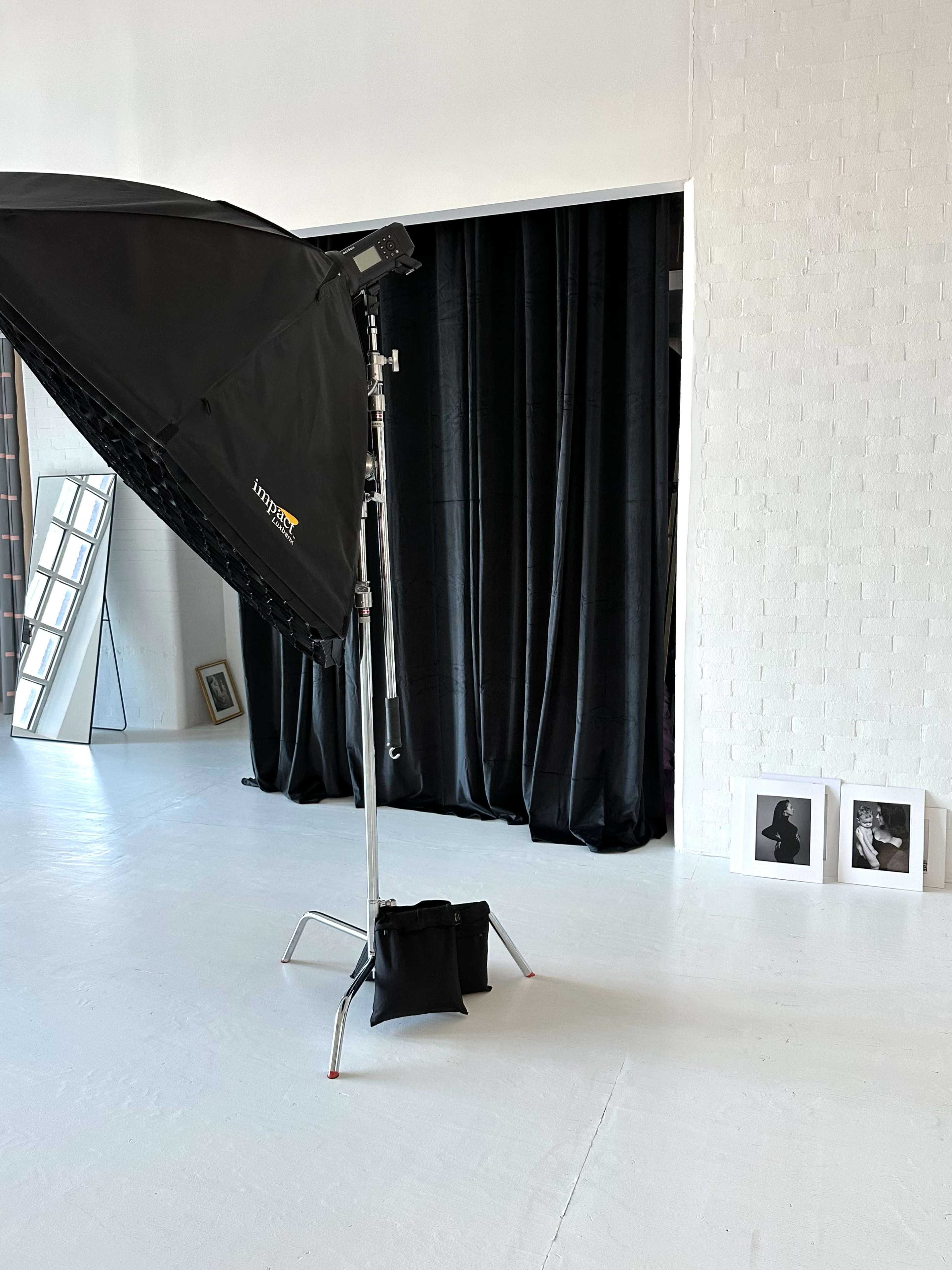 Bright & Spacious All-White Loft Studio – Jersey City Image in West Side, jersey City, NJ