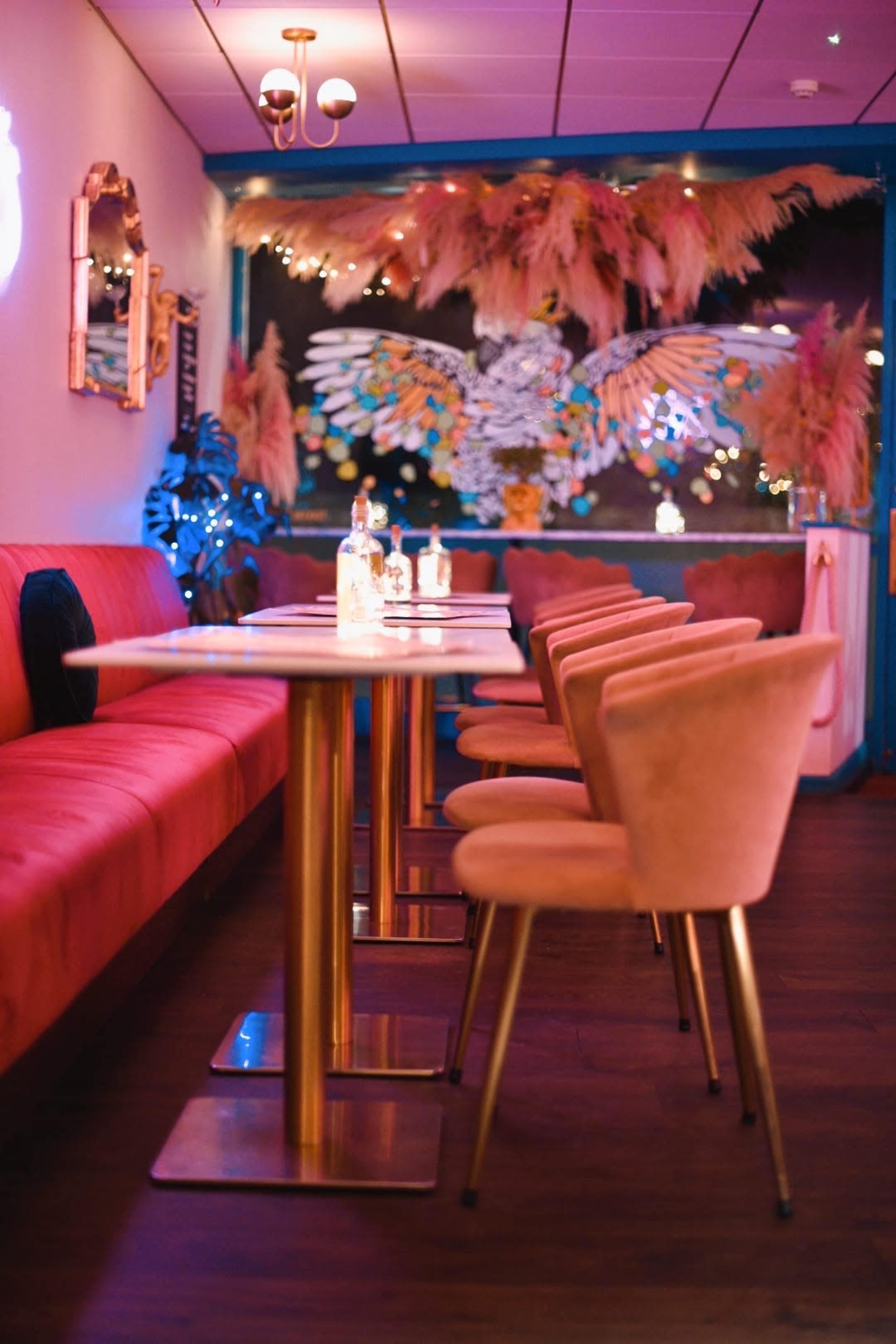 Neighbourhood Pink Cocktail Bar Image in Maldon, Maldon, ENG