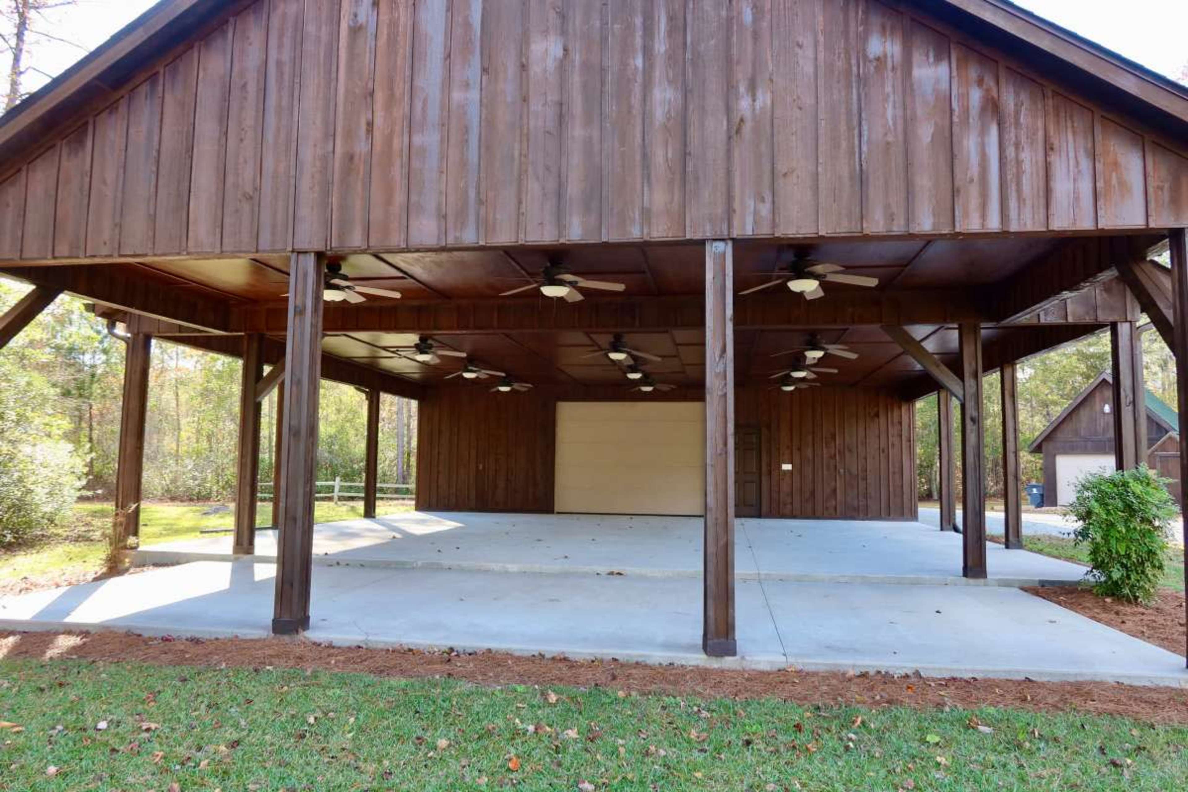 Scenic Wedding & Event Venue with Log Cabins, Ponds, and Rustic Elegance in North Carolina Image in , nakina, NC