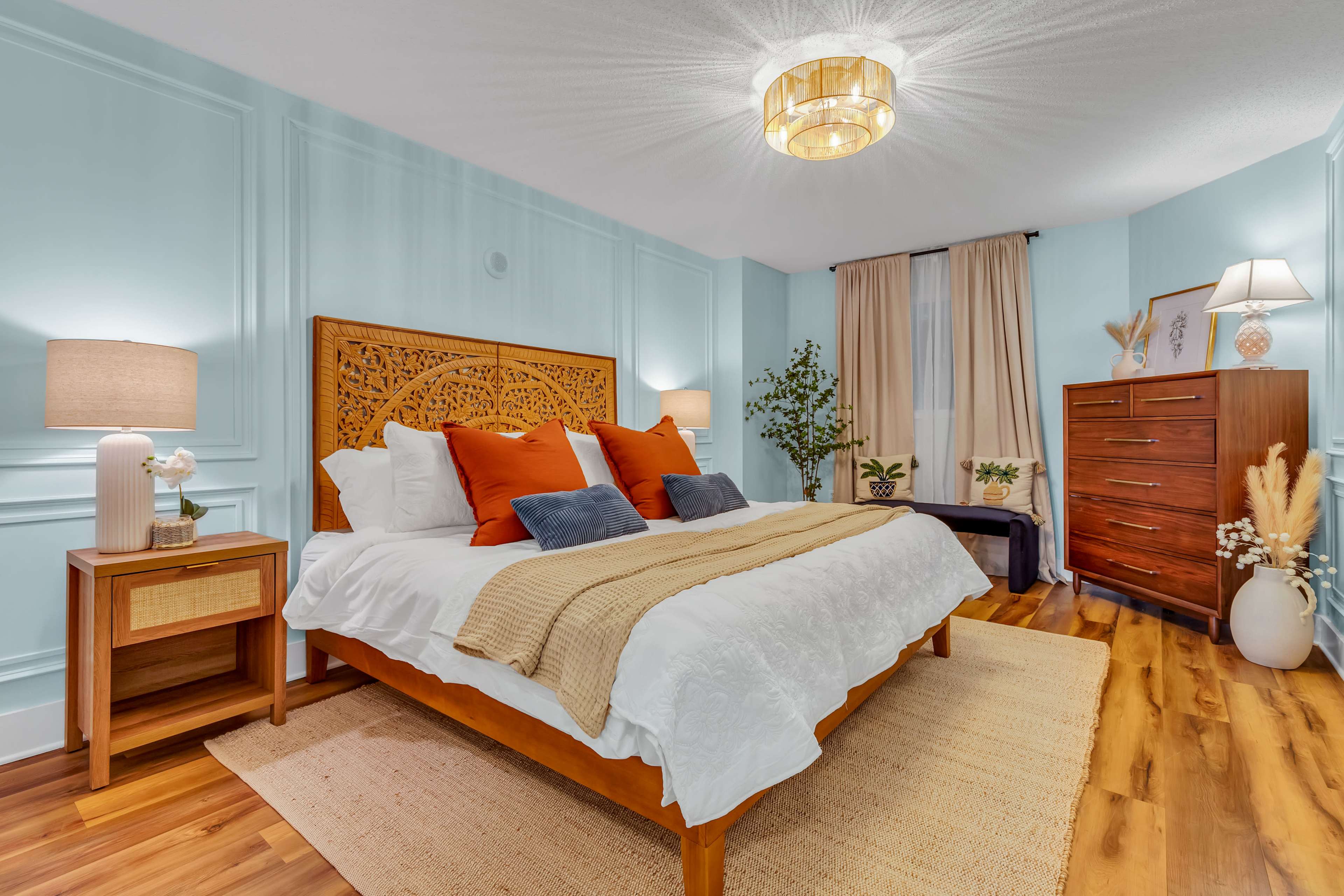 Beachfront Boho Glam Condo with Direct Ocean View Image in Myrtle Beach, Myrtle Beach, SC