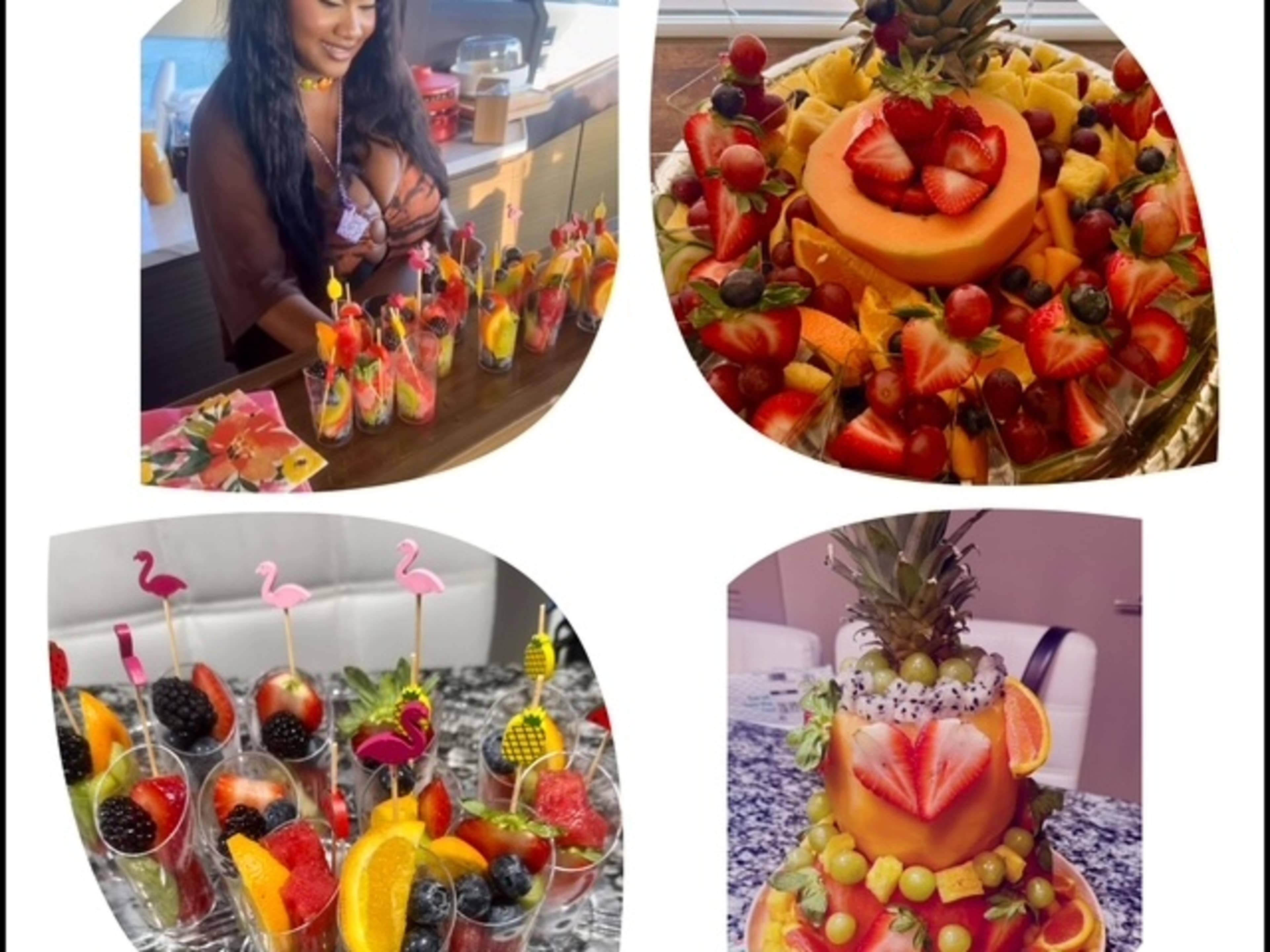 Exotic Fruits & Charcoots by Nesha