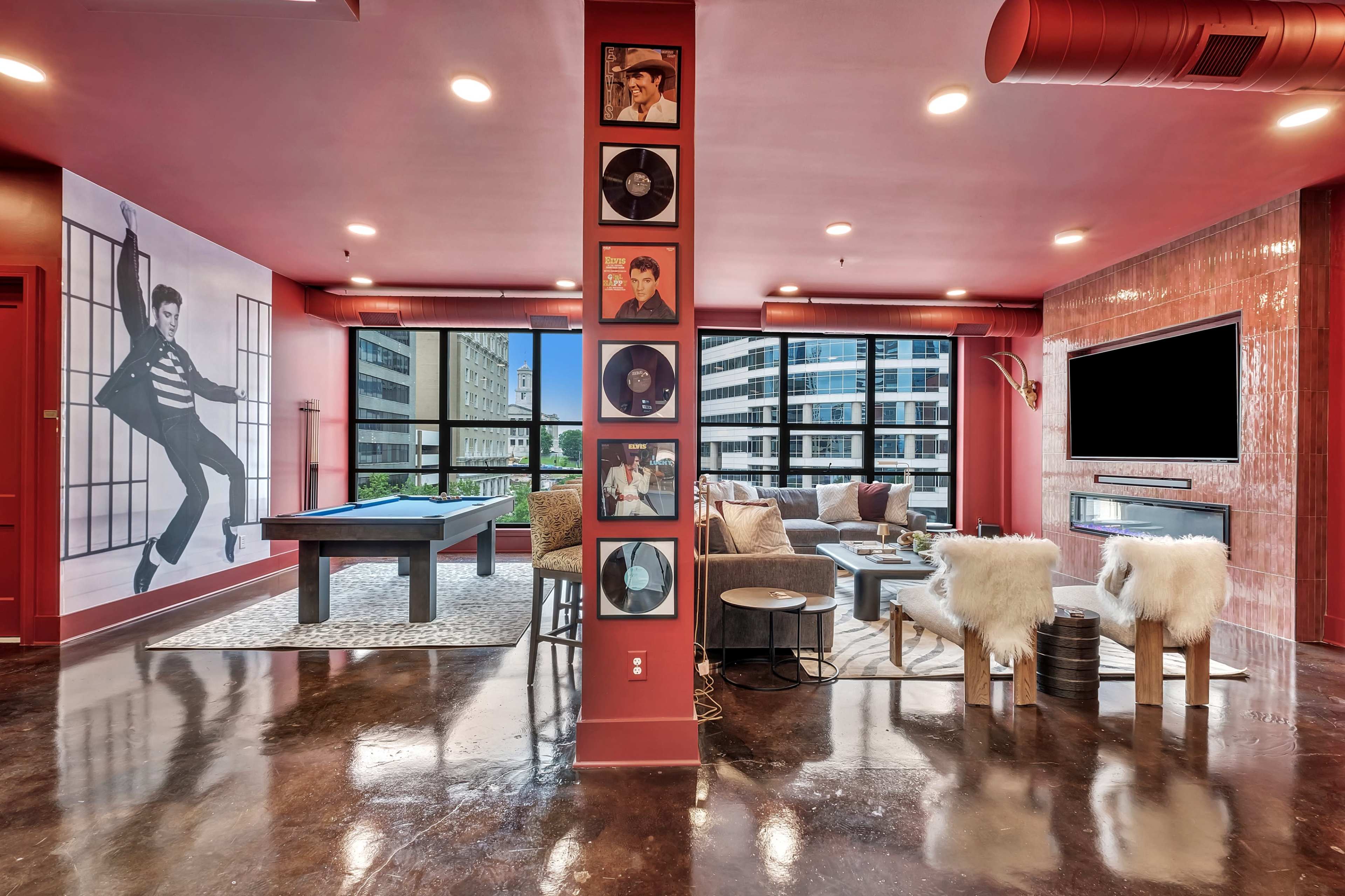 Elvis Penthouse Image in Urban Residents, Nashville, TN