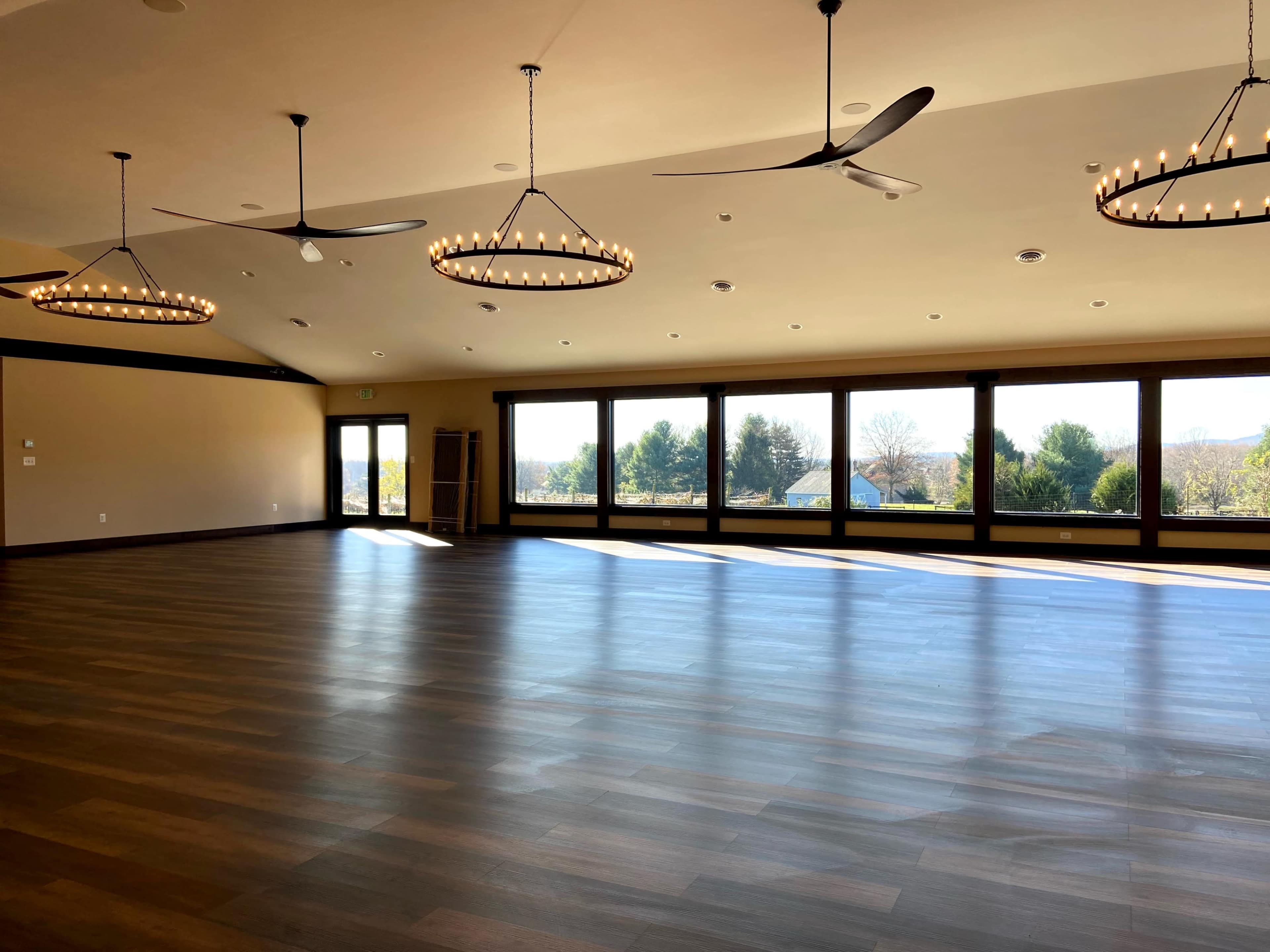 Country, rustic barn style event center overlooking a winery Image in , Haymarket, VA