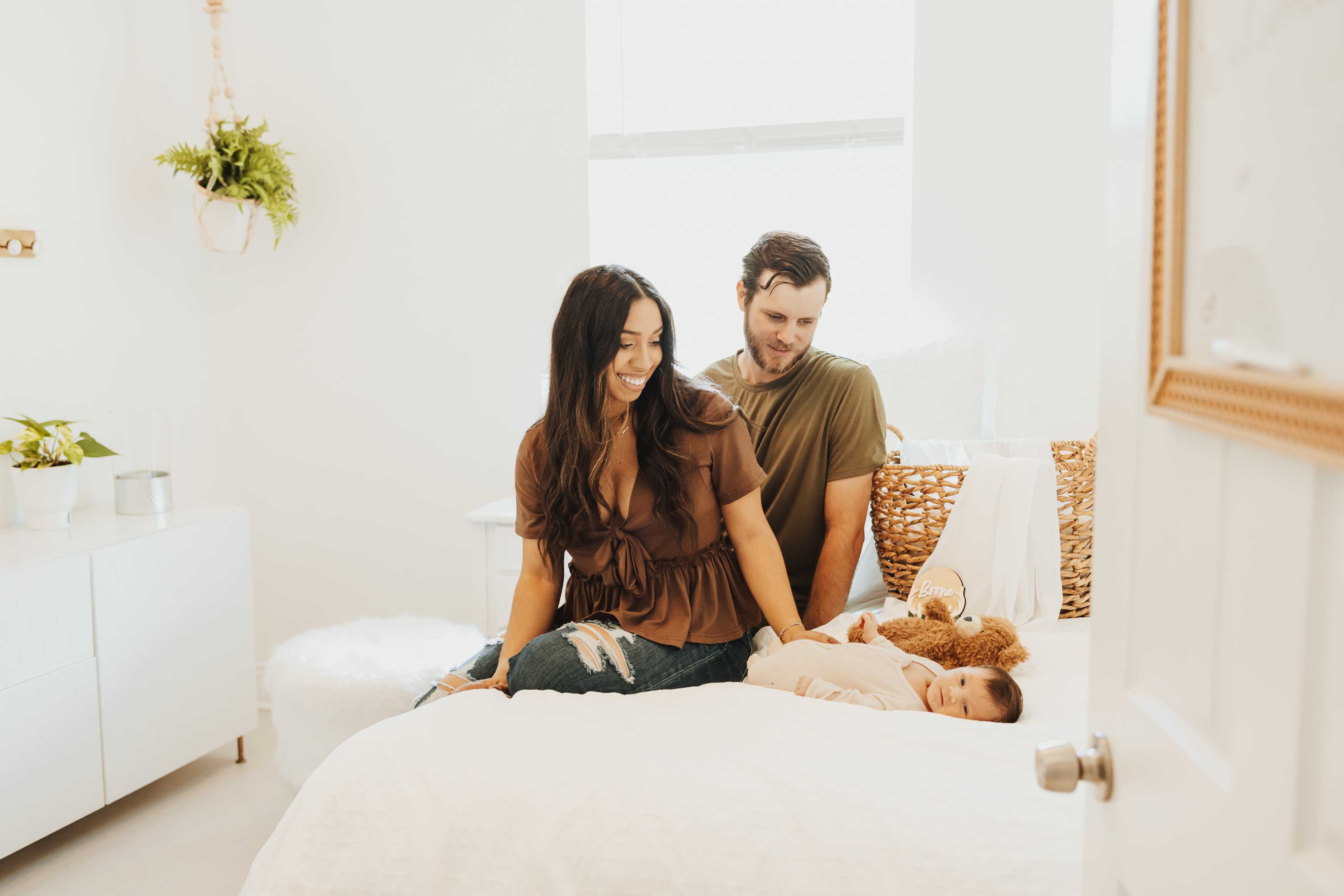 Newborn photo shoot