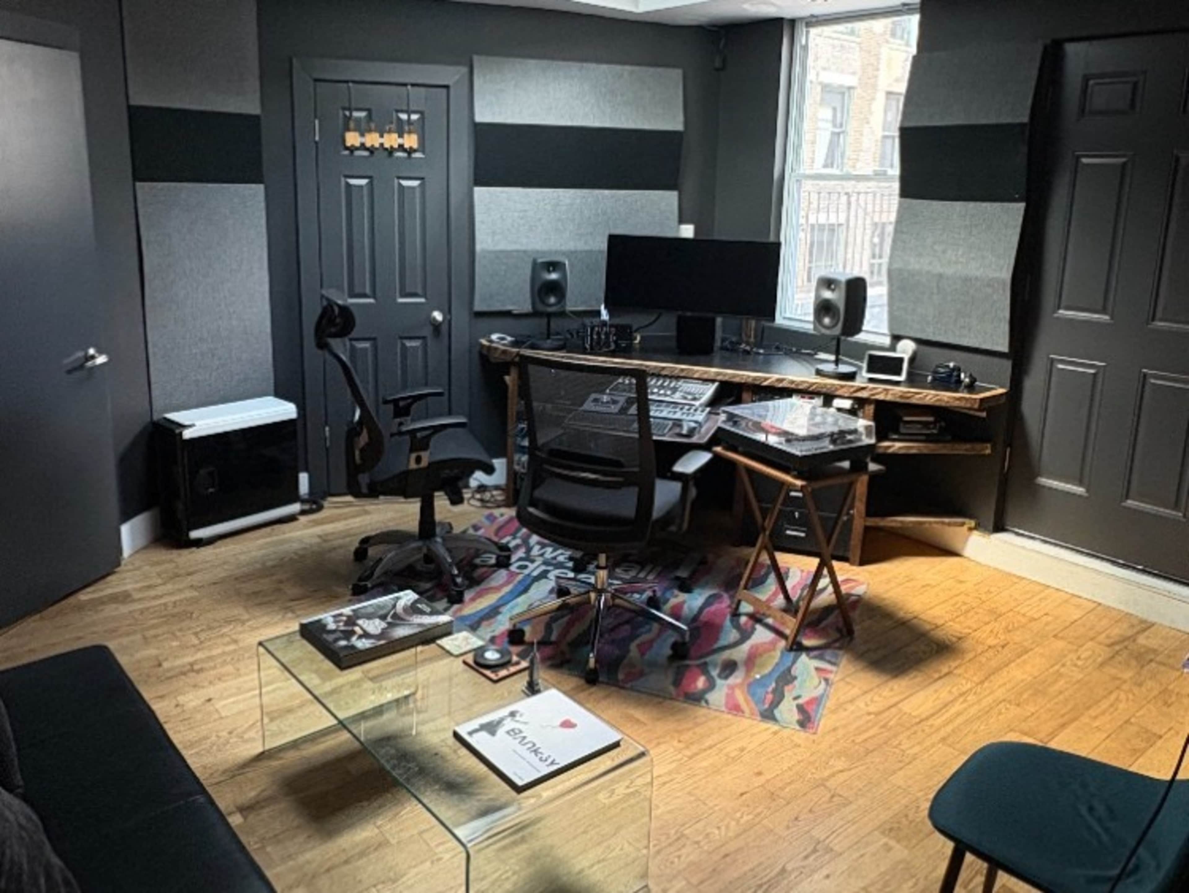 The Control Room at Audio Pictures