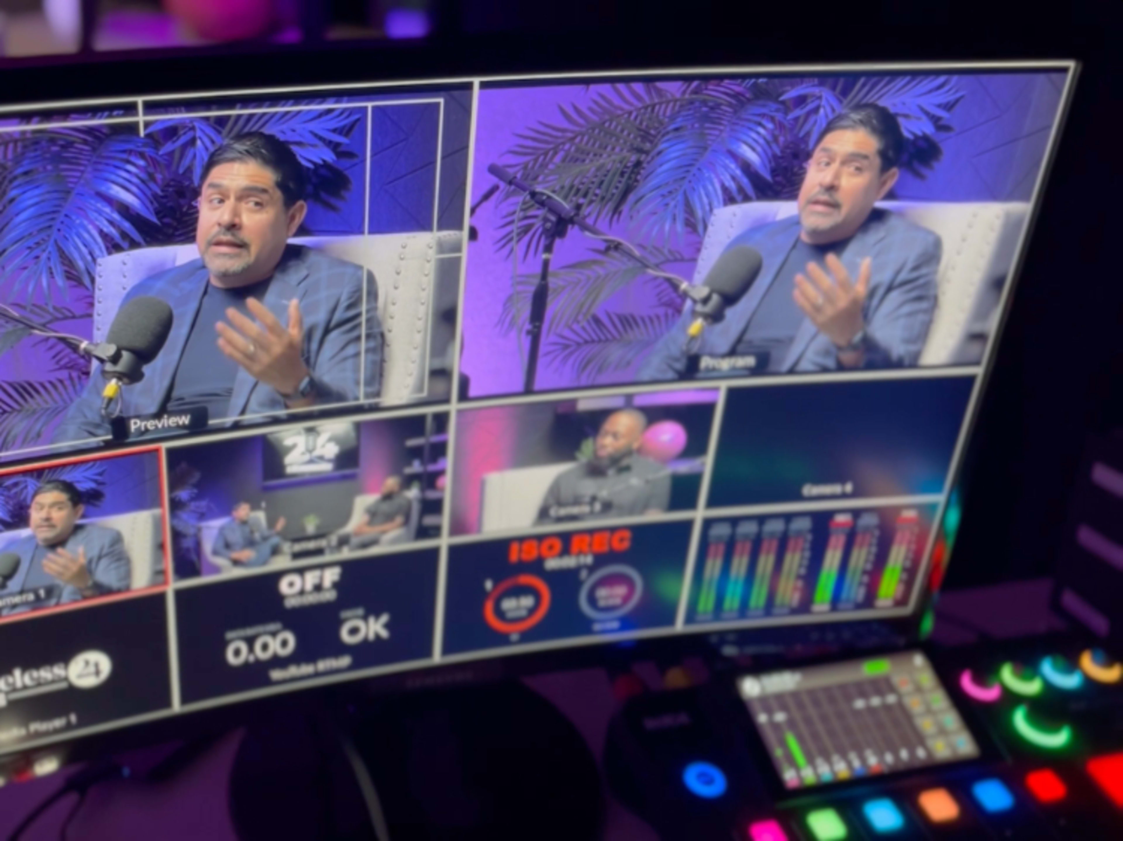 Podcast Studio Recording