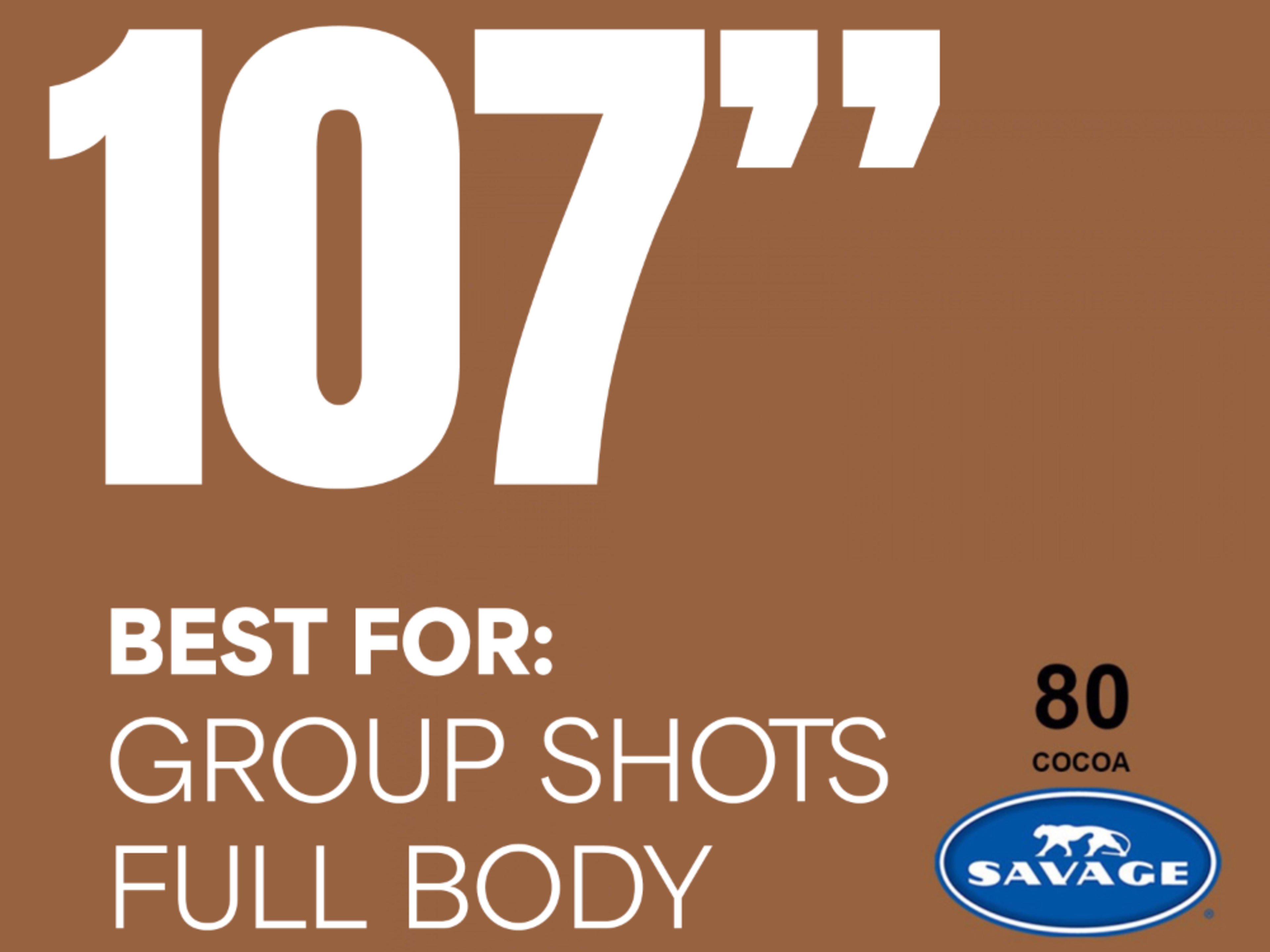 107" Cocoa Seamless Paper