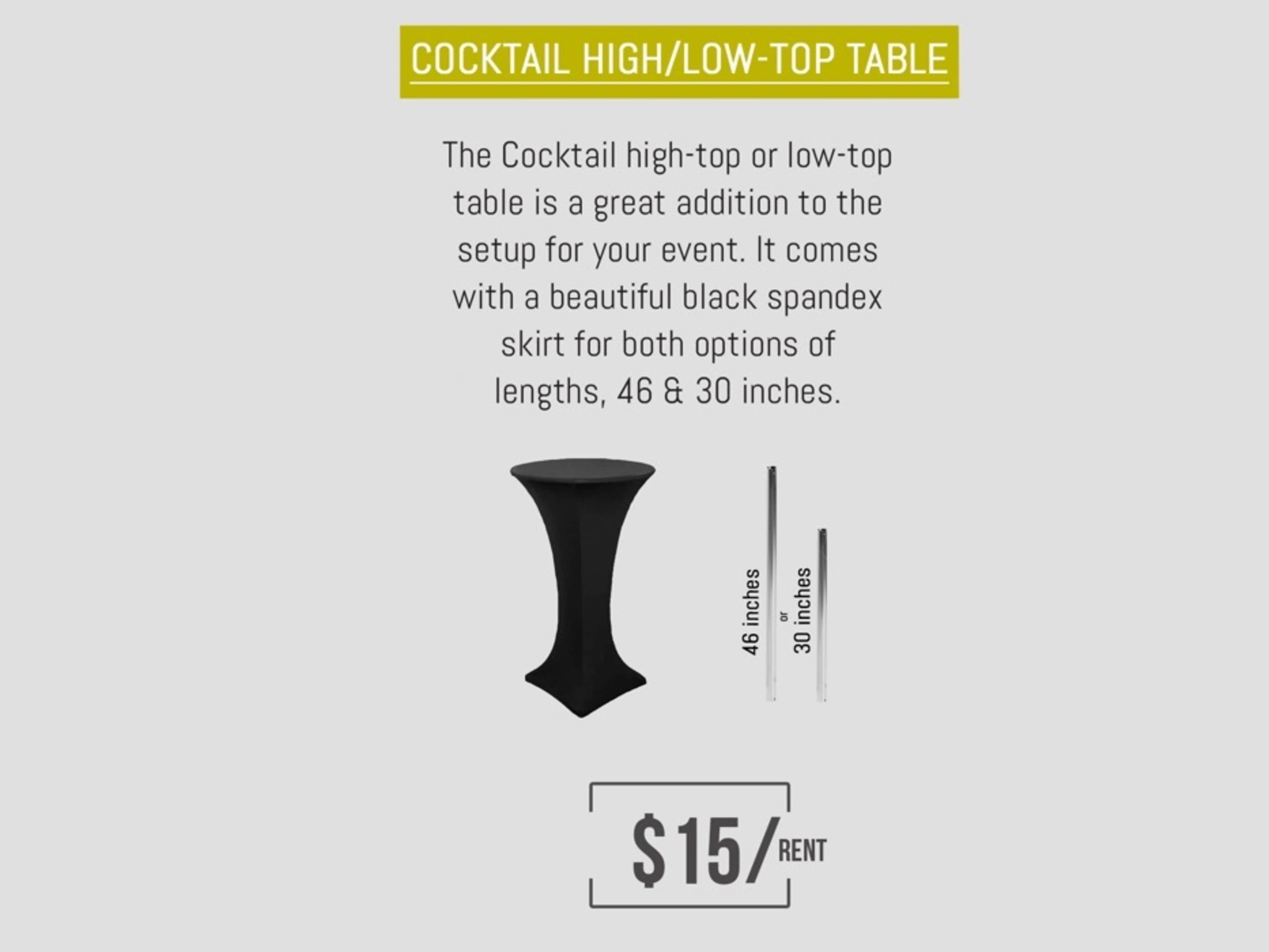 Cocktail Low-tops!