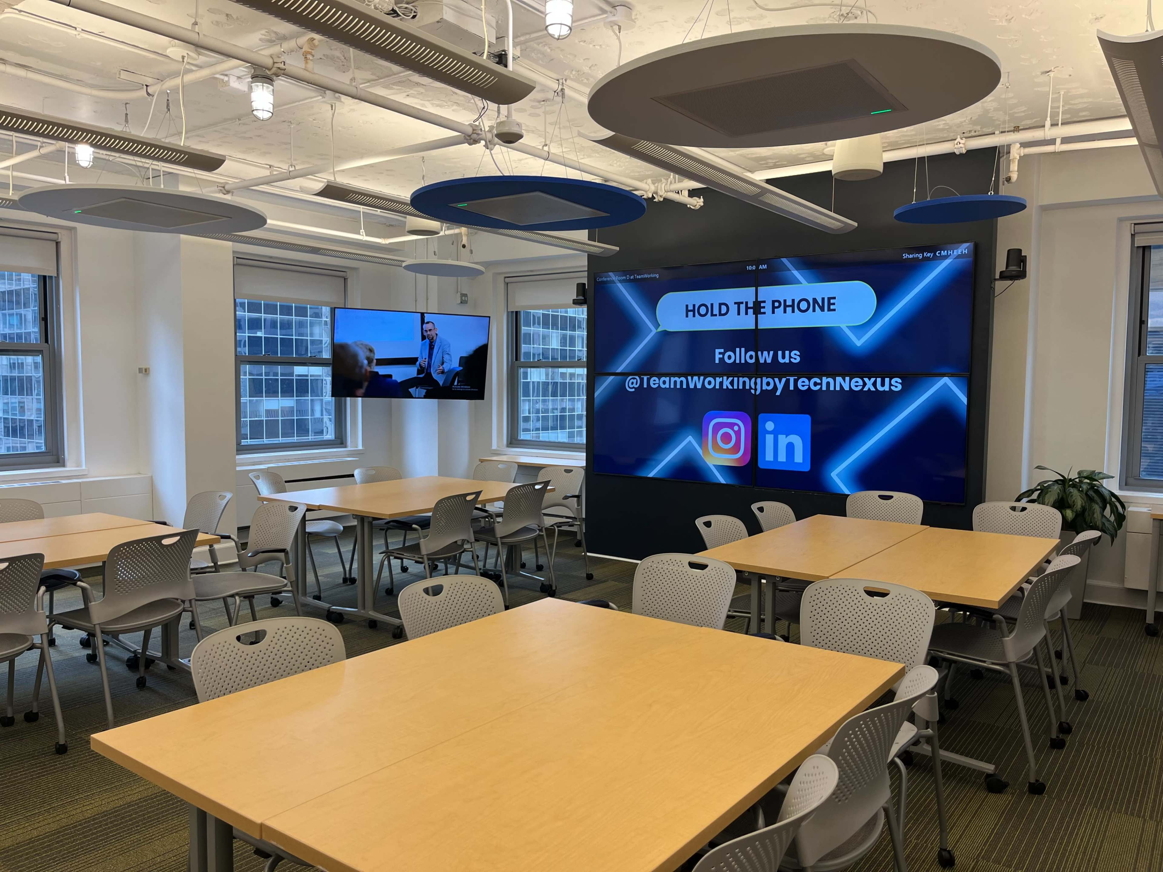 Virtual Enabled Meeting Rooms with City Views | Ideal for In-Person & Virtual Off-sites | Bright & Modern in a Tech Focused Shared Workspace! Conference Room D Image in Chicago Loop, Chicago, IL